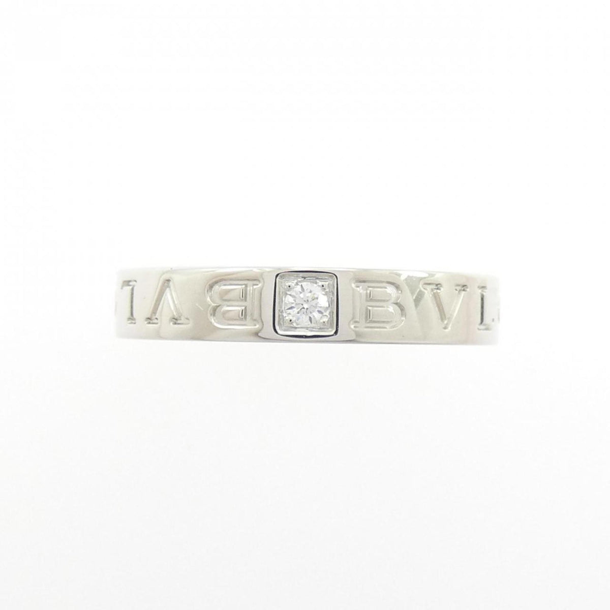 Bvlgari White Gold (18K) Band Ring (Pre-Owned)