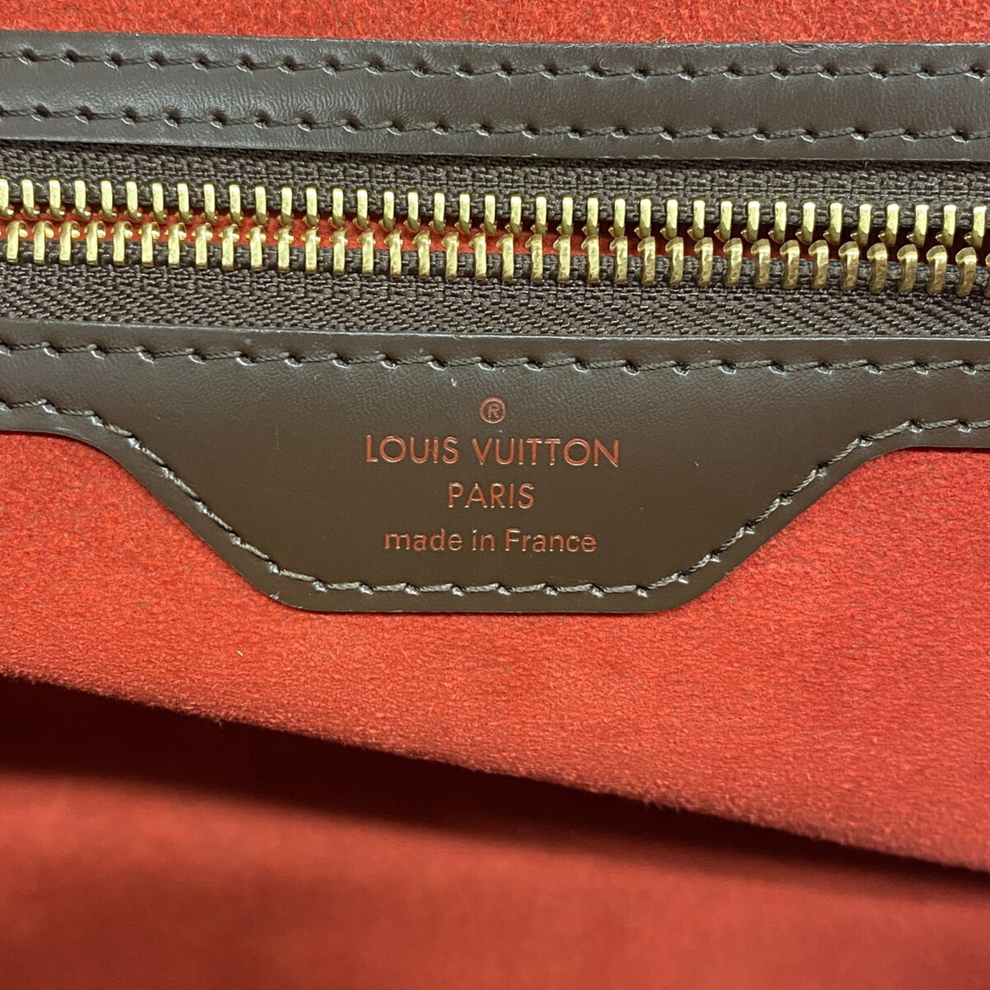 Louis Vuitton Ebene Handbag (Pre-Owned)