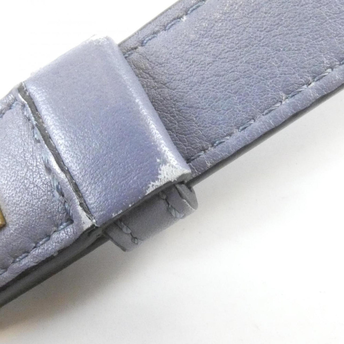 Loewe Gray Leather Handbag (Pre-Owned)