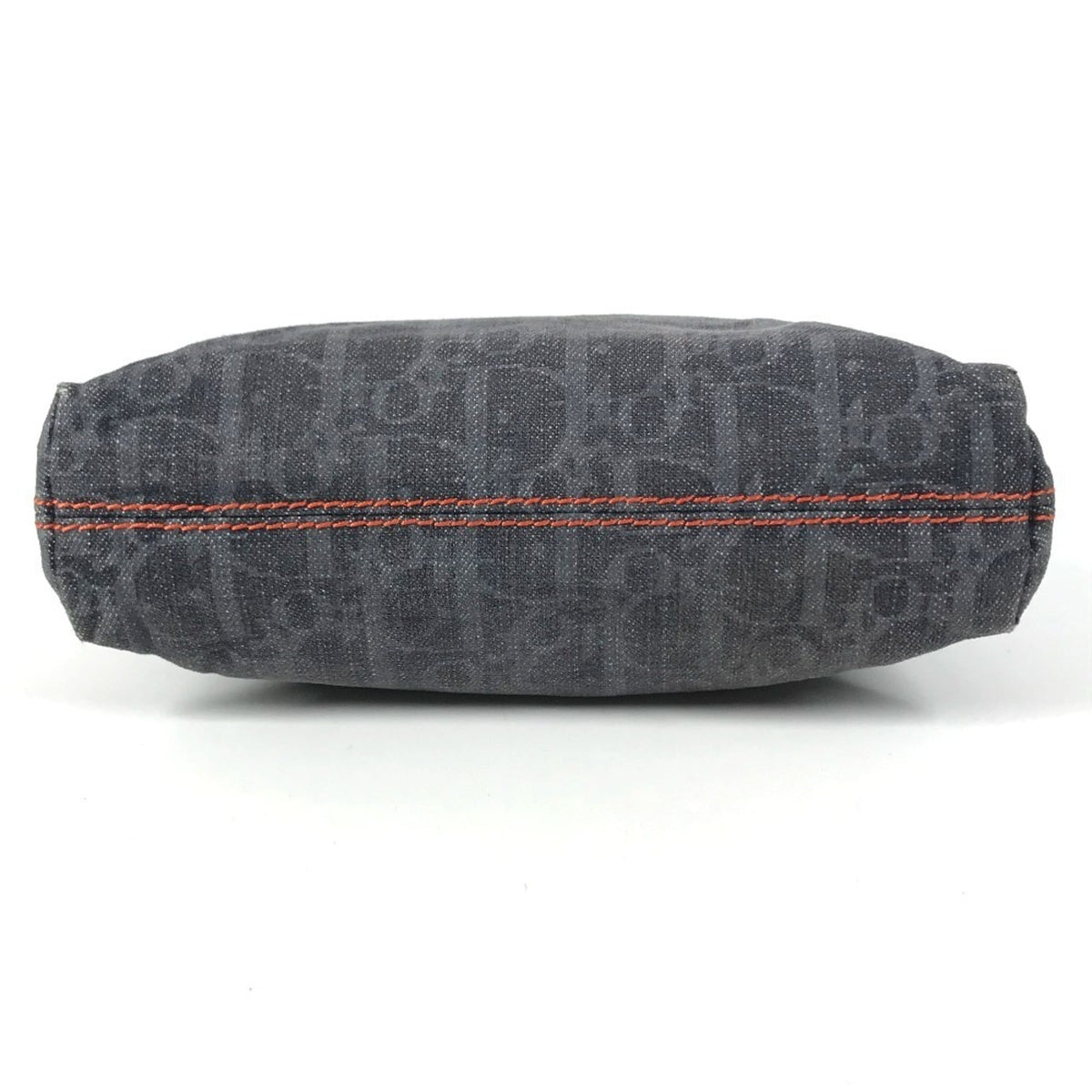 Christian Dior Navy Denim Pouch Shoulder Bag (Pre-Owned)