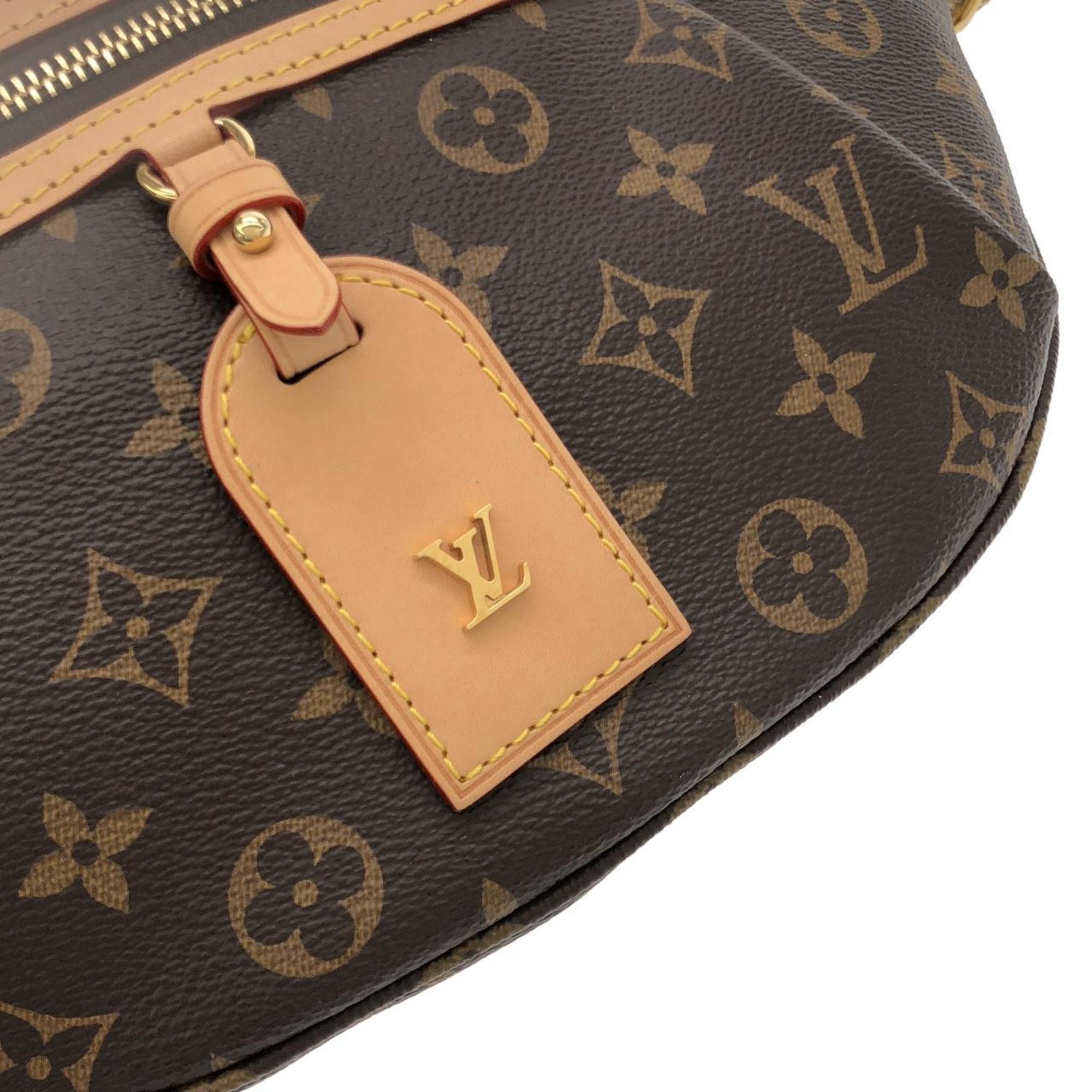 Louis Vuitton Marron Coated Canvas Handbag (Pre-Owned)