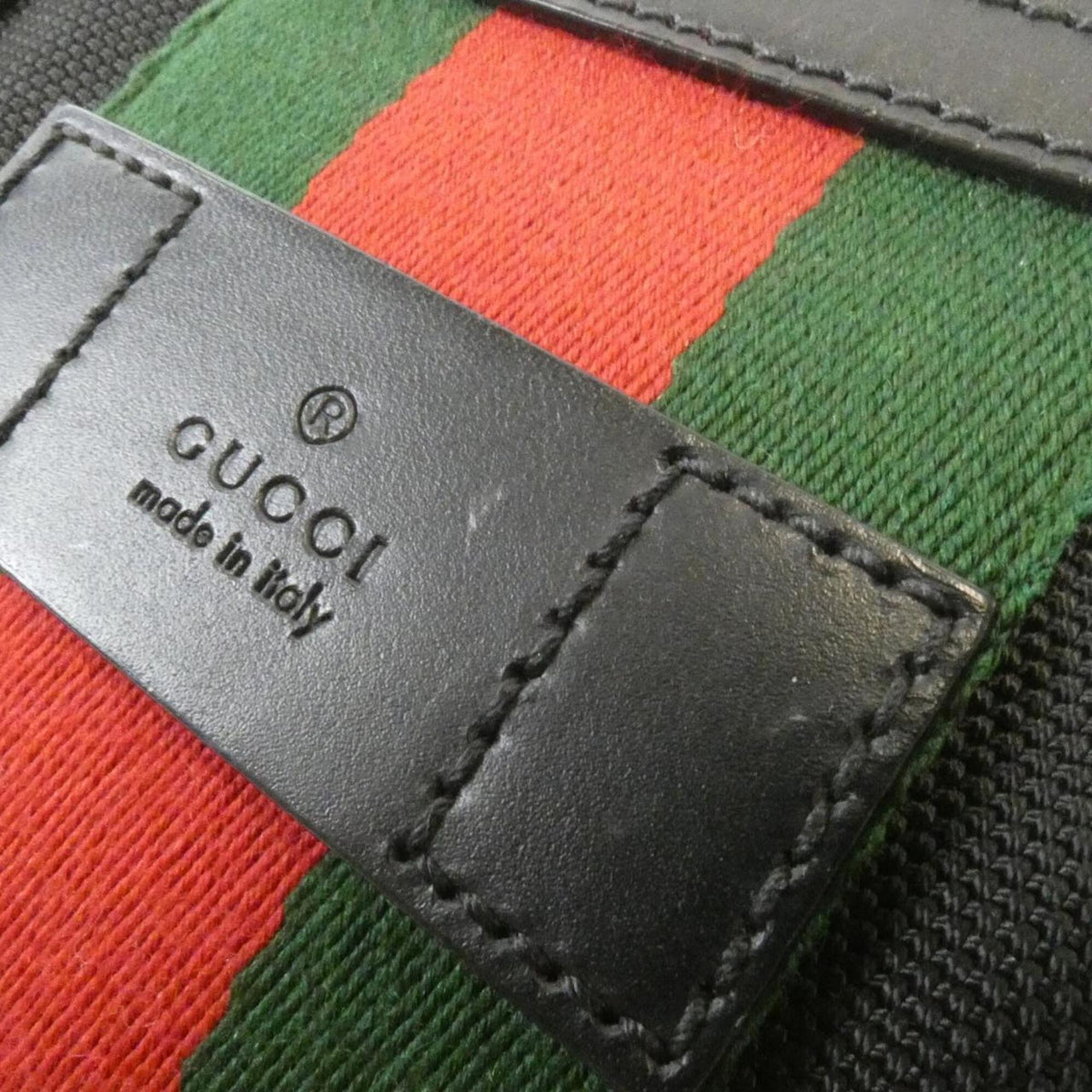 Gucci Black Canvas Handbag (Pre-Owned)