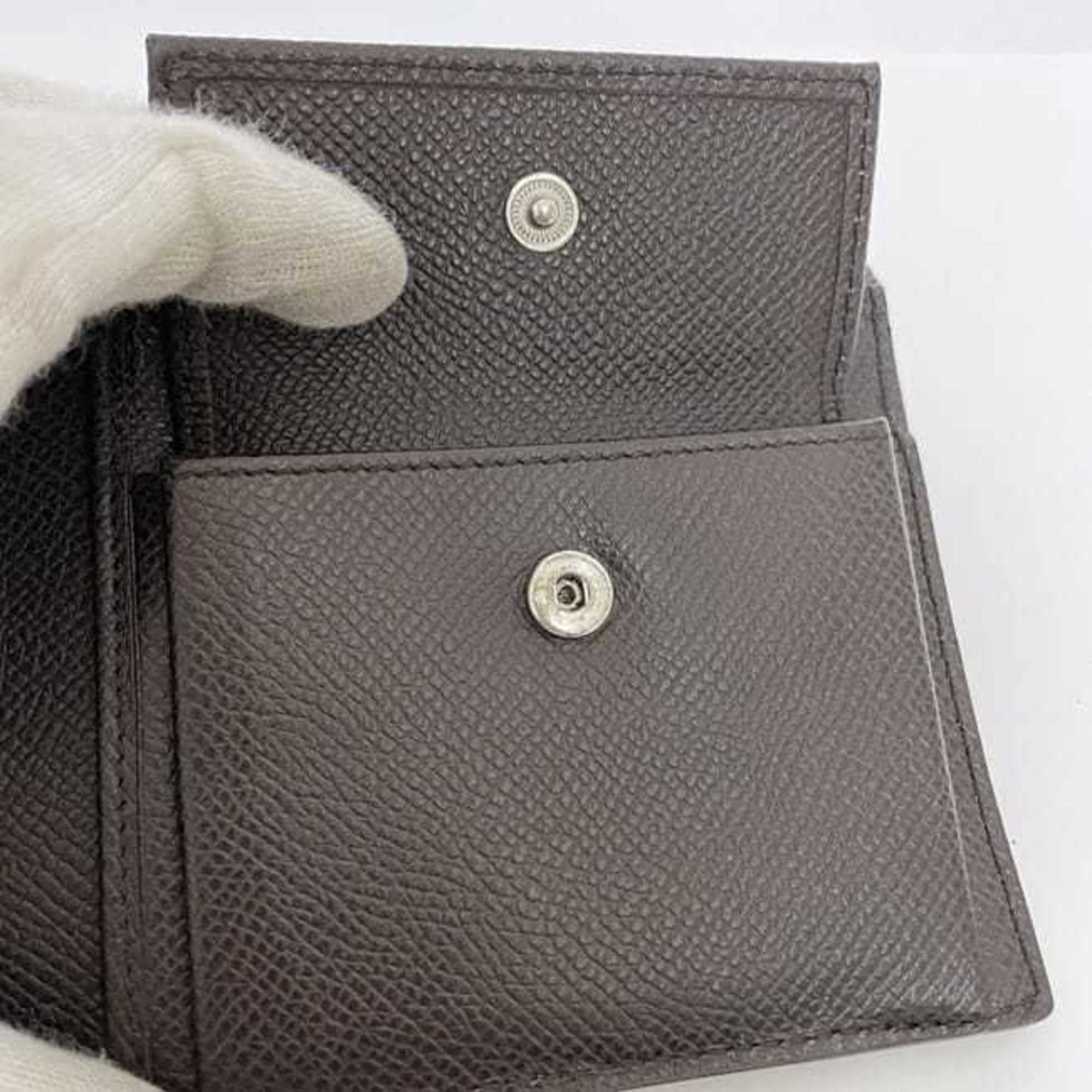 Bally Brown Leather Wallet (Bi-Fold) (Pre-Owned)