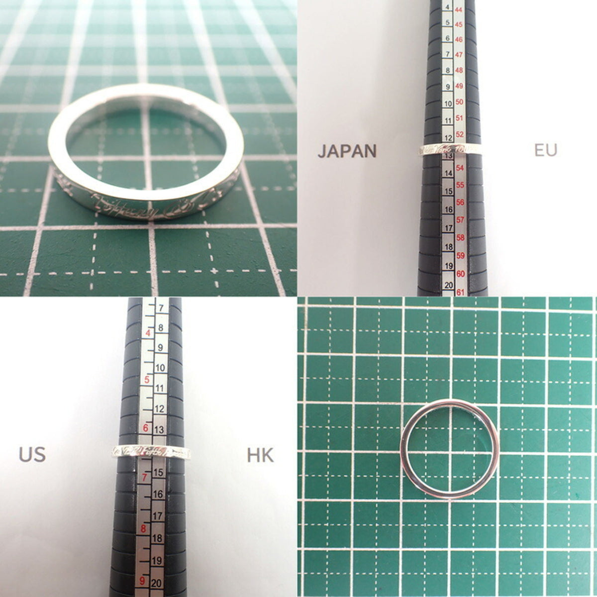 Tiffany Sterling Silver 925 Band Ring (Pre-Owned)