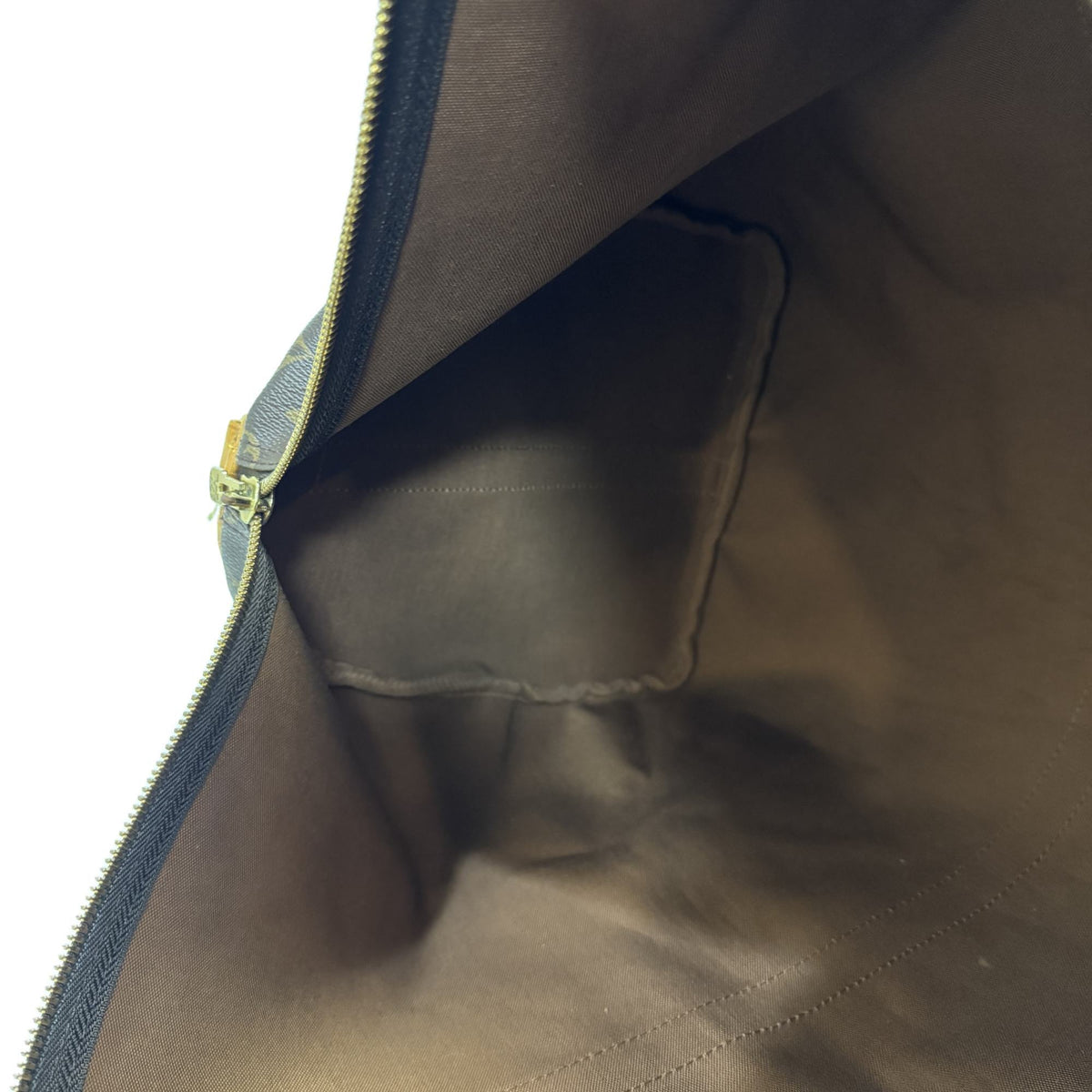 Louis Vuitton Brown Monogram Canvas Boston Bag Shoulder Bag (Pre-Owned)