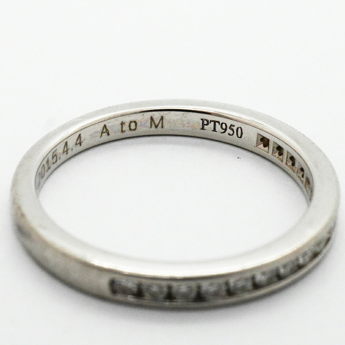 Tiffany Platinum 950 Band Ring (Pre-Owned)