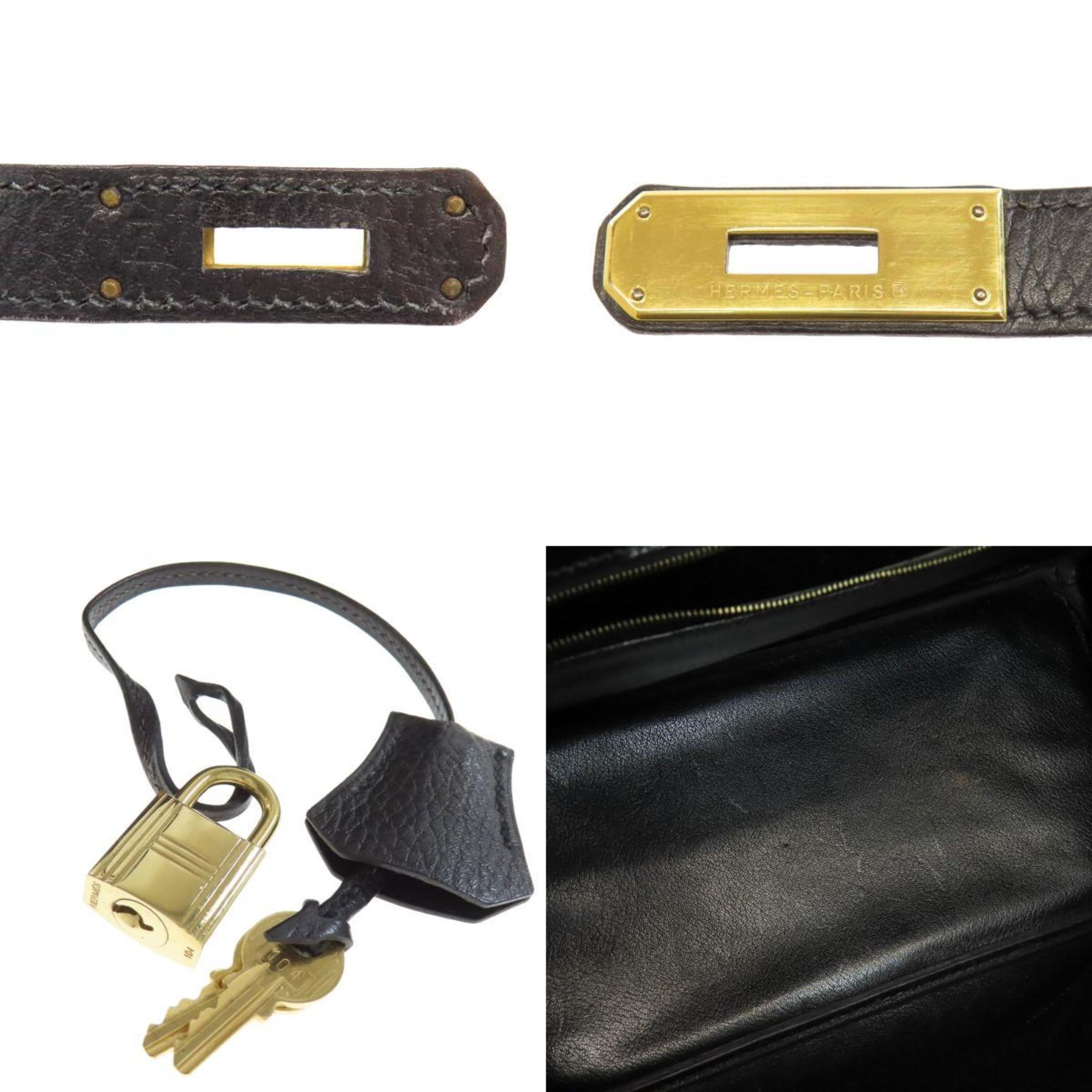 Hermes Birkin Black Ardennes Leather Handbag (Pre-Owned)