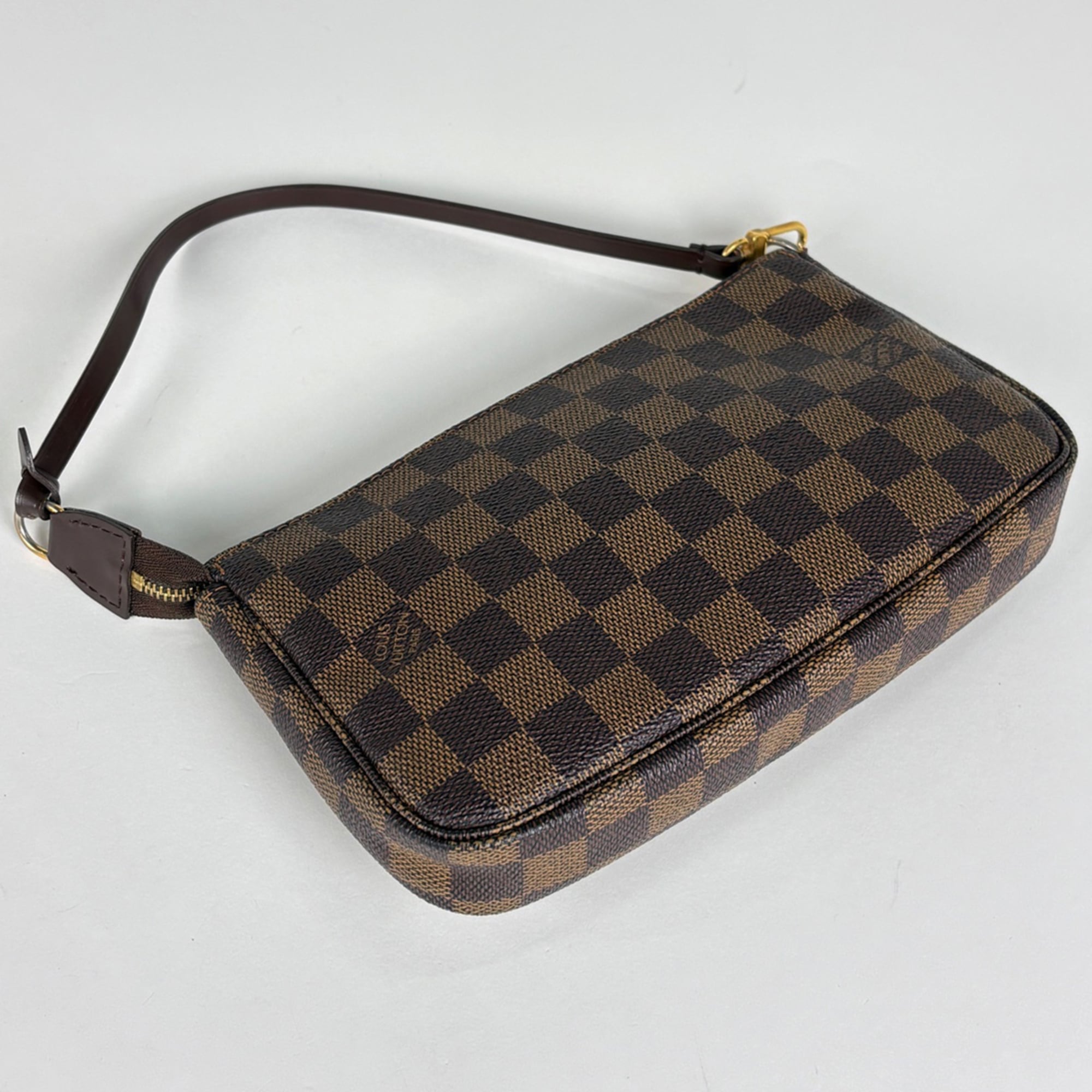 Louis Vuitton Brown Pochette Pouch (Pre-Owned)