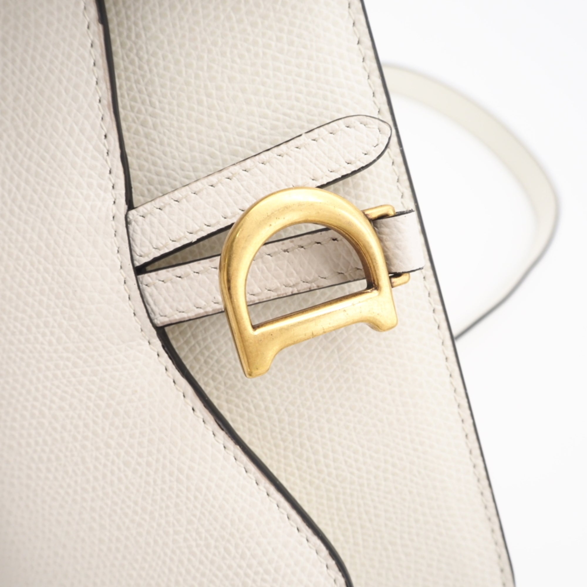 Christian Dior White Leather (Pre-Owned)