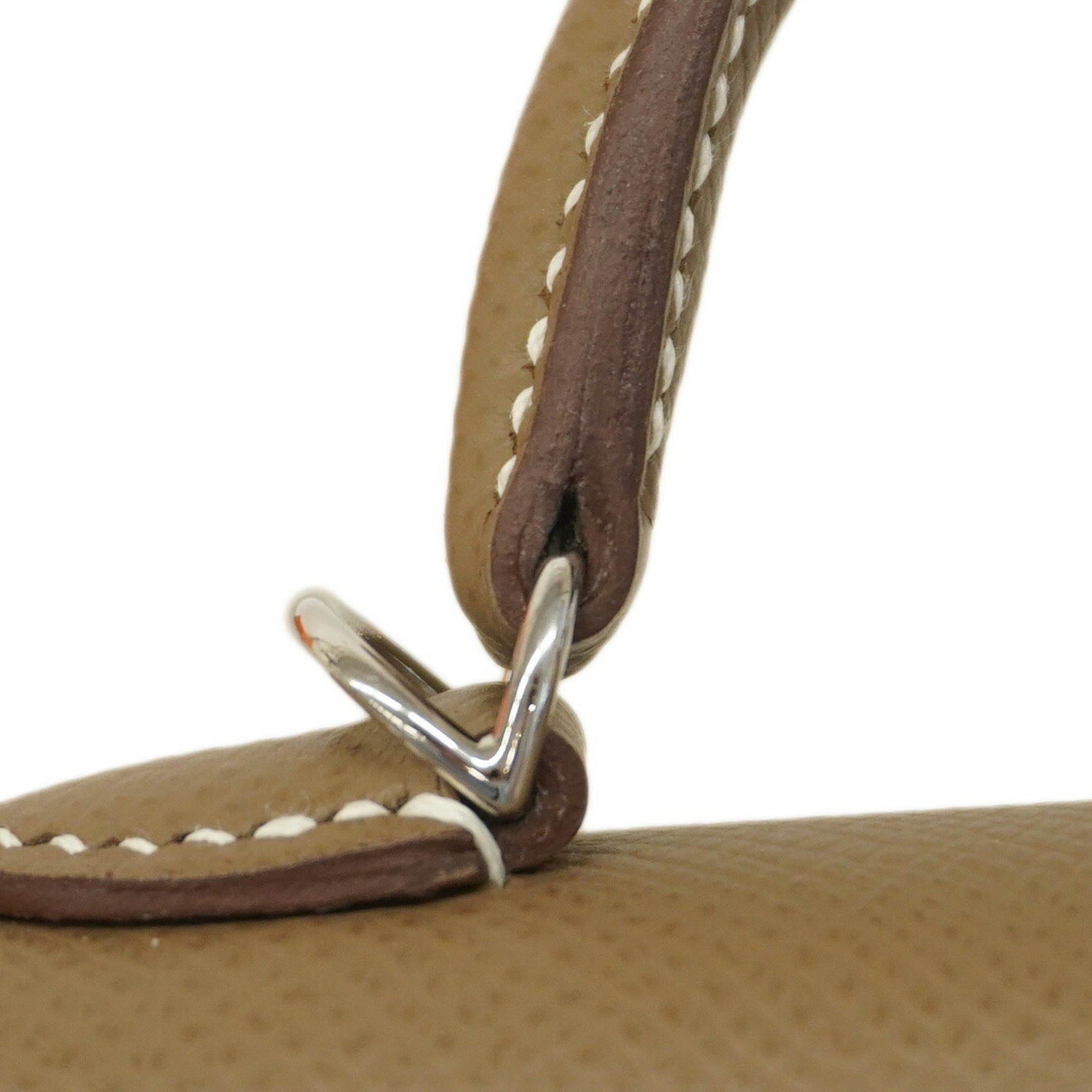 Hermes Etoupe Gray Epsom Leather Handbag (Pre-Owned)