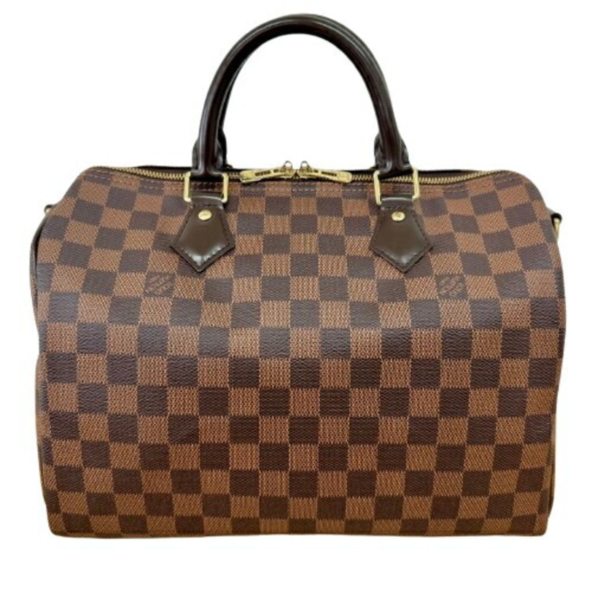 Louis Vuitton Brown Leather Handbag (Pre-Owned)