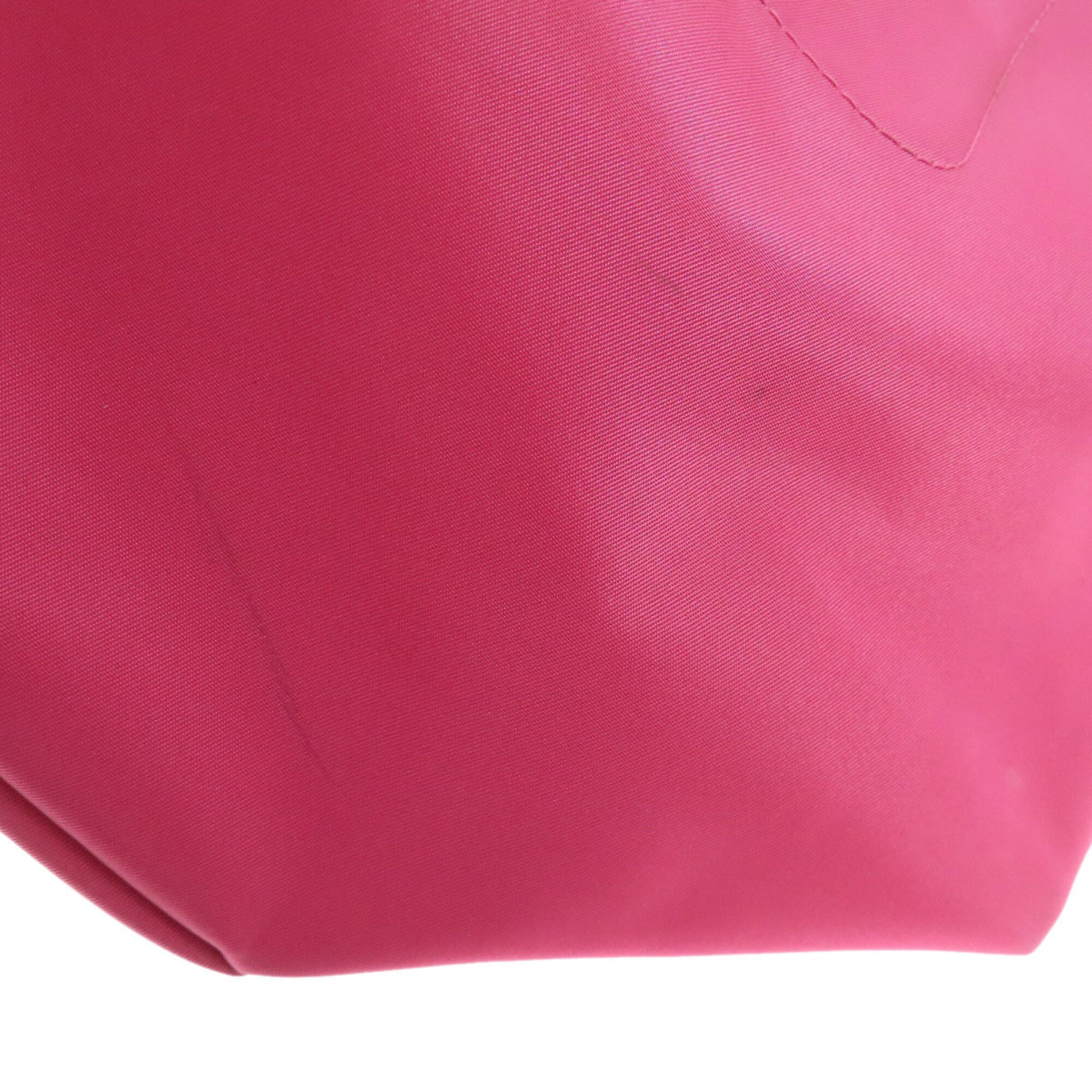 Longchamp Pink Nylon Handbag (Pre-Owned)