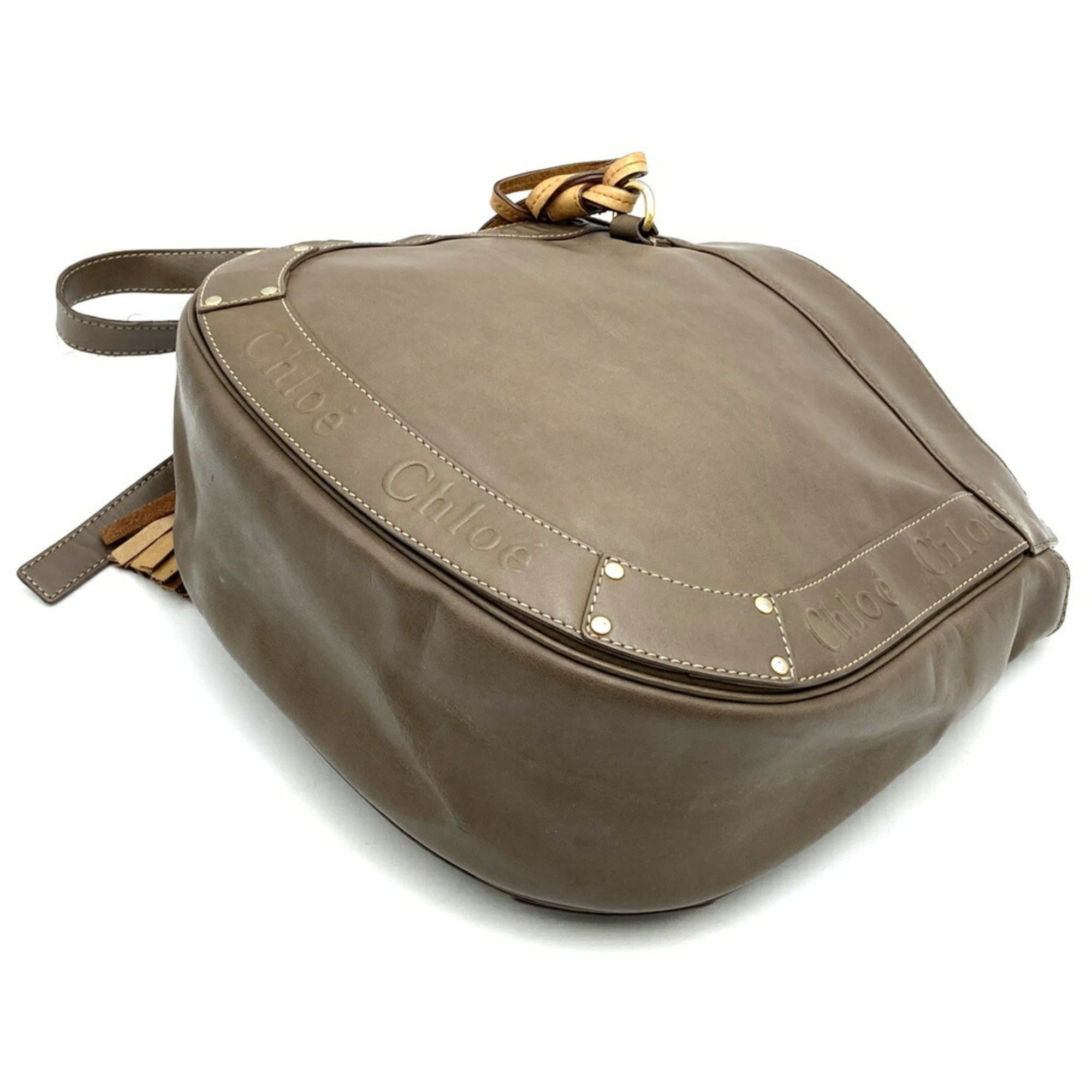 Chloé Brown Leather Shoulder Bag (Pre-Owned)