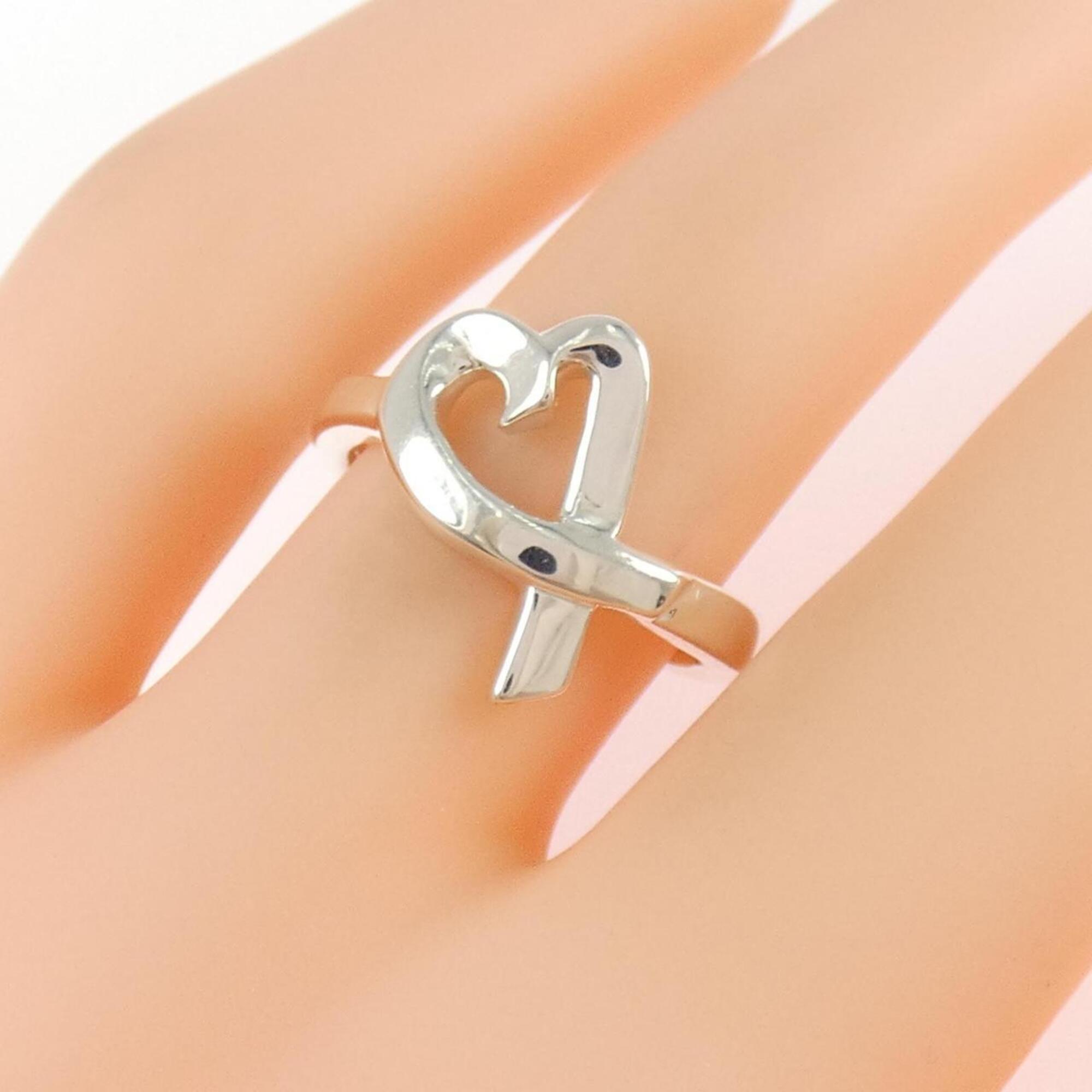 Tiffany Silver Silver 925 Band Ring (Pre-Owned)