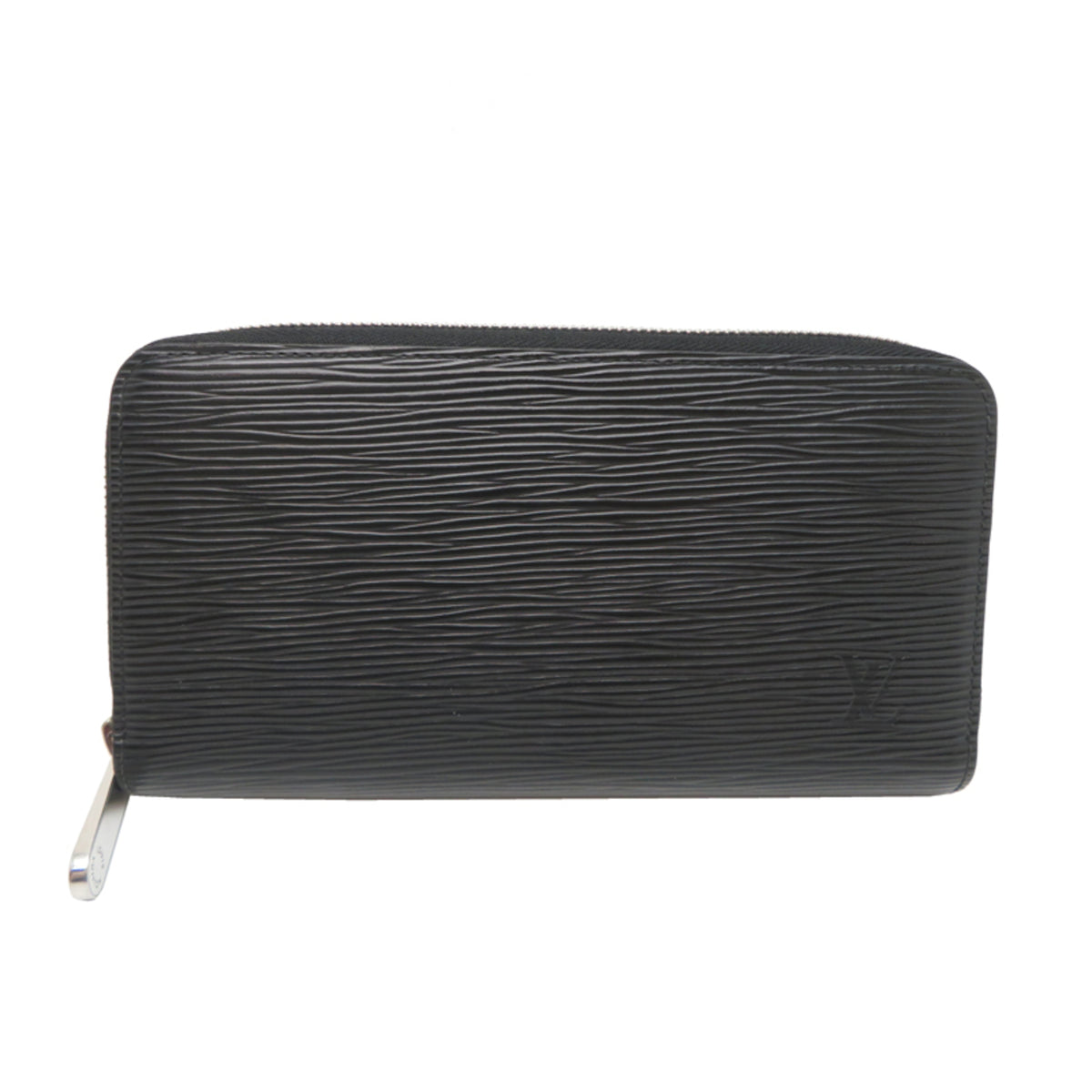 Louis Vuitton Black Noir Epi Leather Long Wallet (Bi-Fold) (Pre-Owned)