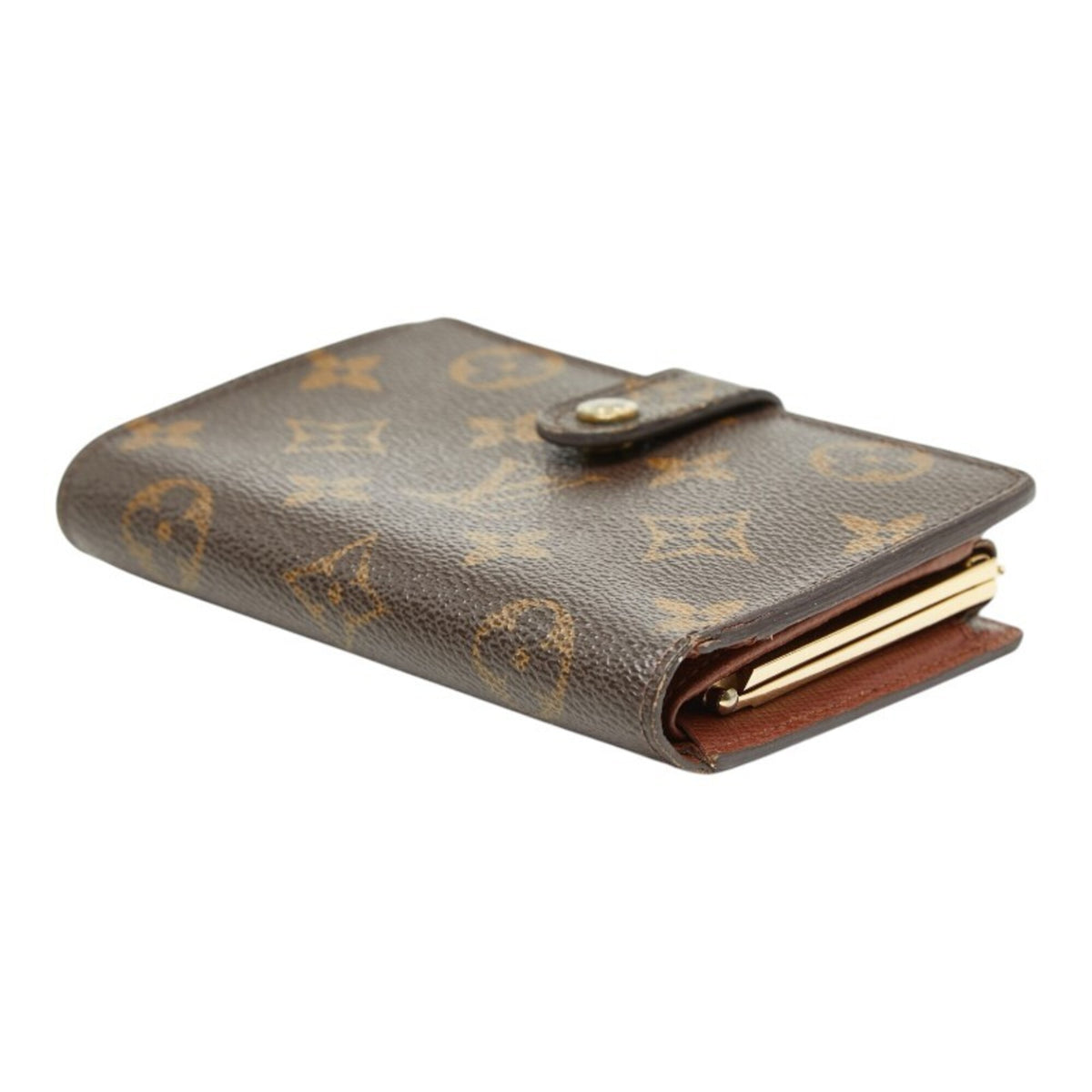 Louis Vuitton Brown Pvc Leather Wallet (Bi-Fold) (Pre-Owned)