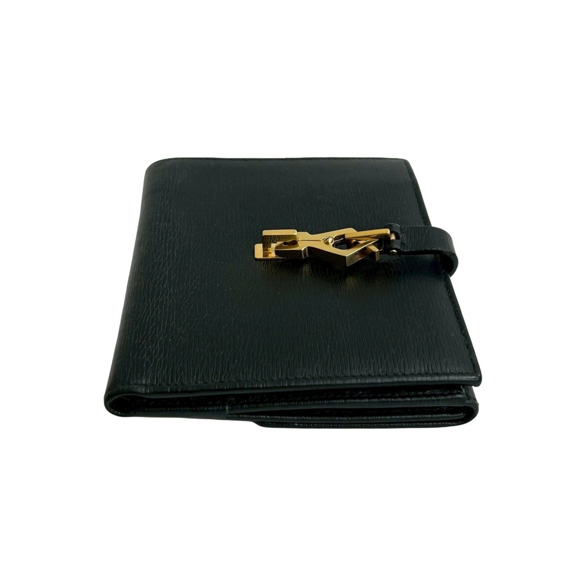 Gucci Black Leather Wallet (Bi-Fold) (Pre-Owned)