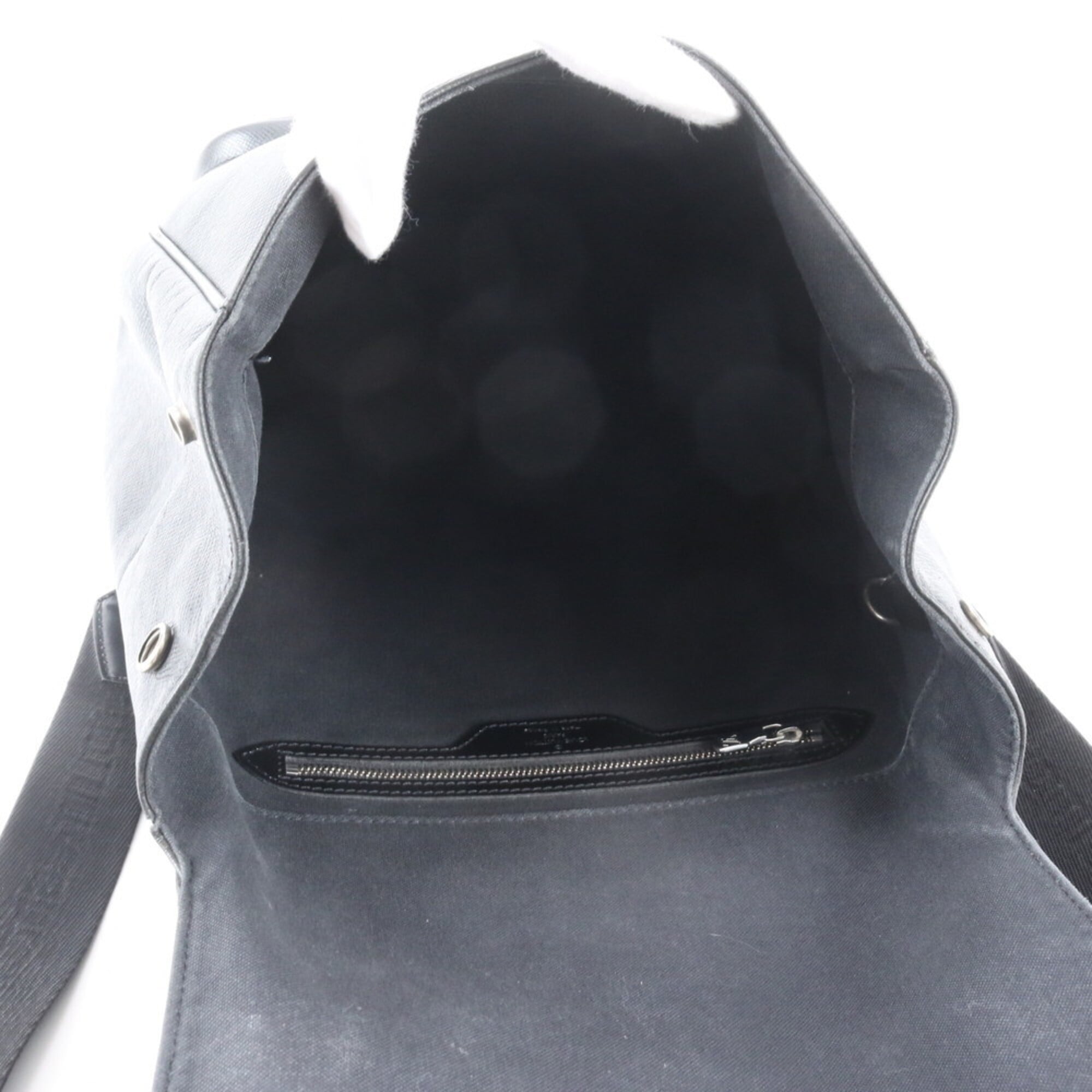 Louis Vuitton Ardoise Leather Backpack Shoulder Bag (Pre-Owned)