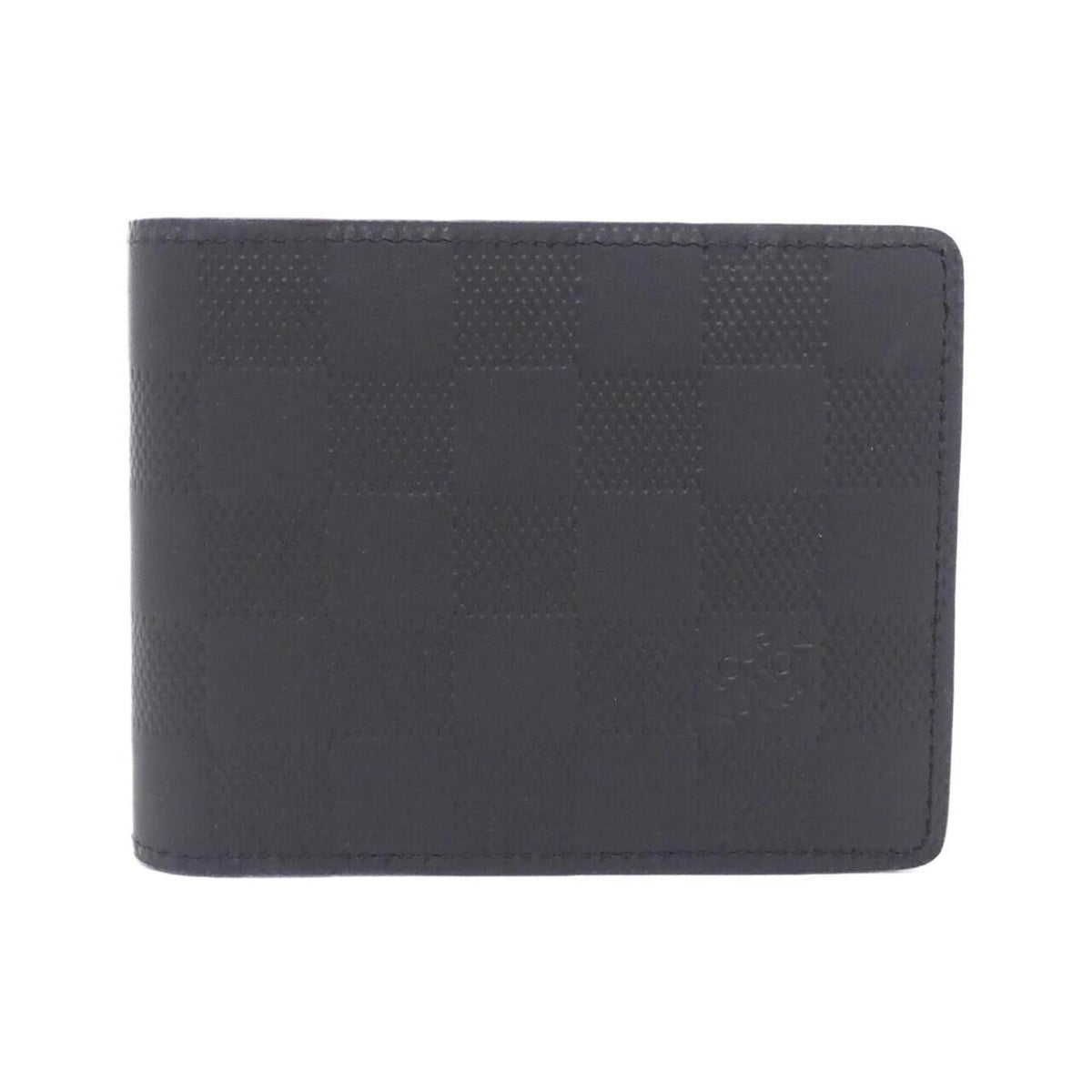 Louis Vuitton Onyx Leather Bill Wallet (Bi-Fold) (Pre-Owned)