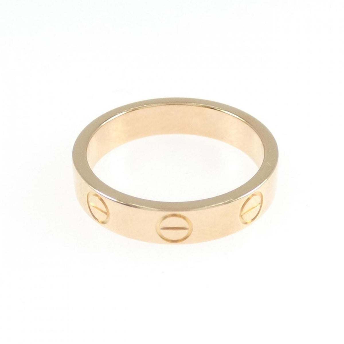 Cartier Love Pink Gold (18K) Band Ring (Pre-Owned)