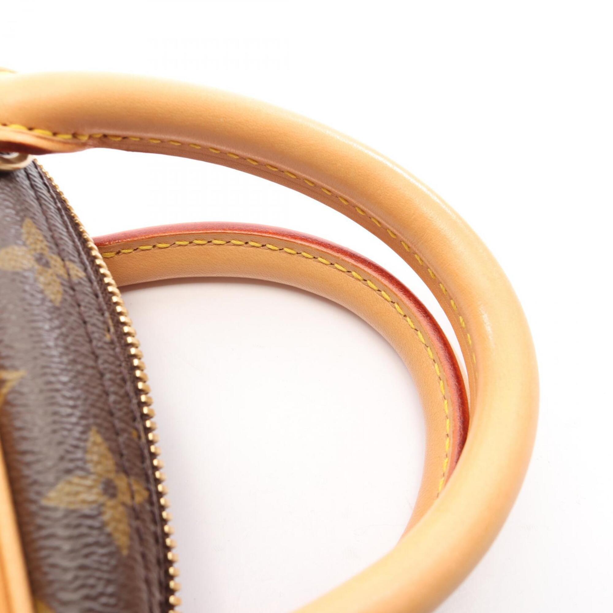 Louis Vuitton Brown Pvc Leather Handbag (Pre-Owned)