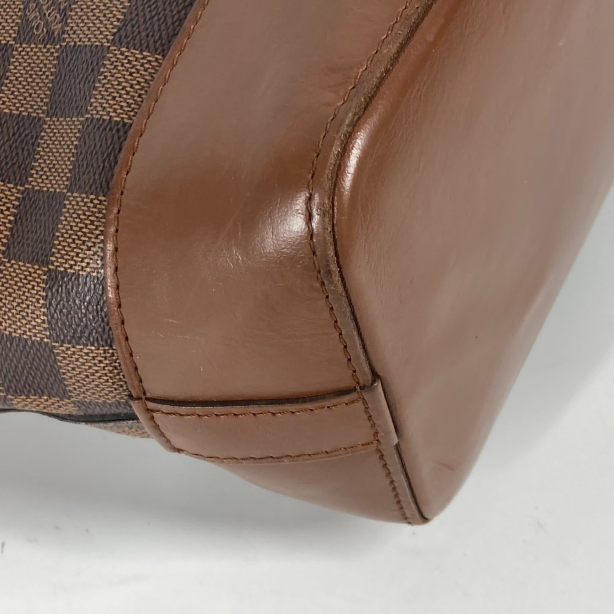 Louis Vuitton Brown Damier Canvas Damier Canvas Shoulder Bag (Pre-Owned)