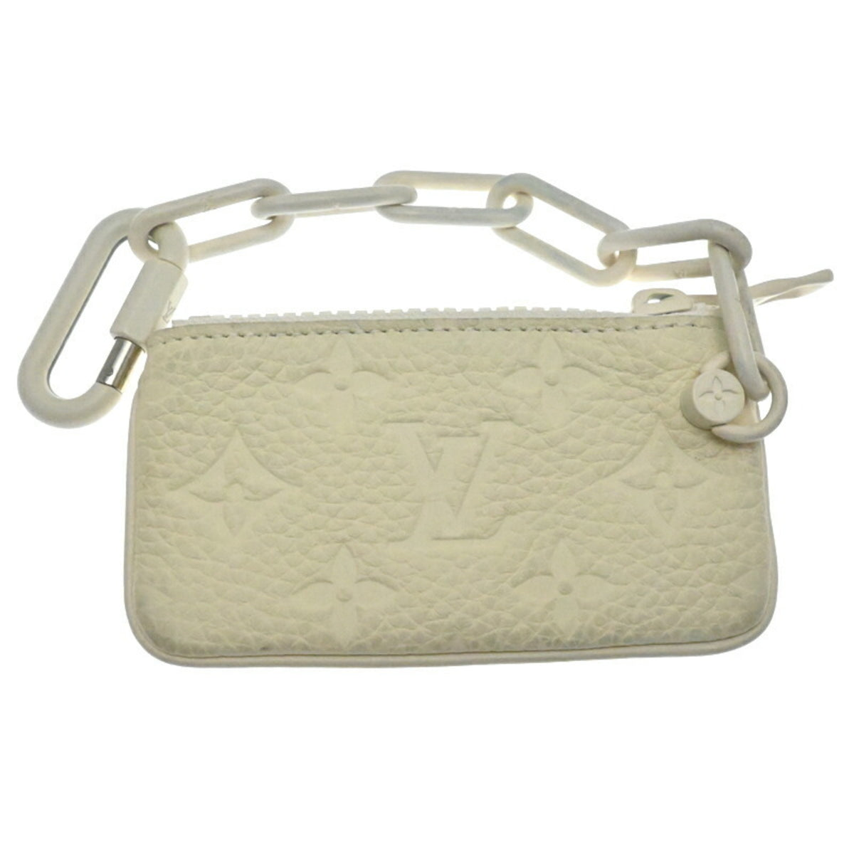 Louis Vuitton White Monogram Pouch (Pre-Owned)