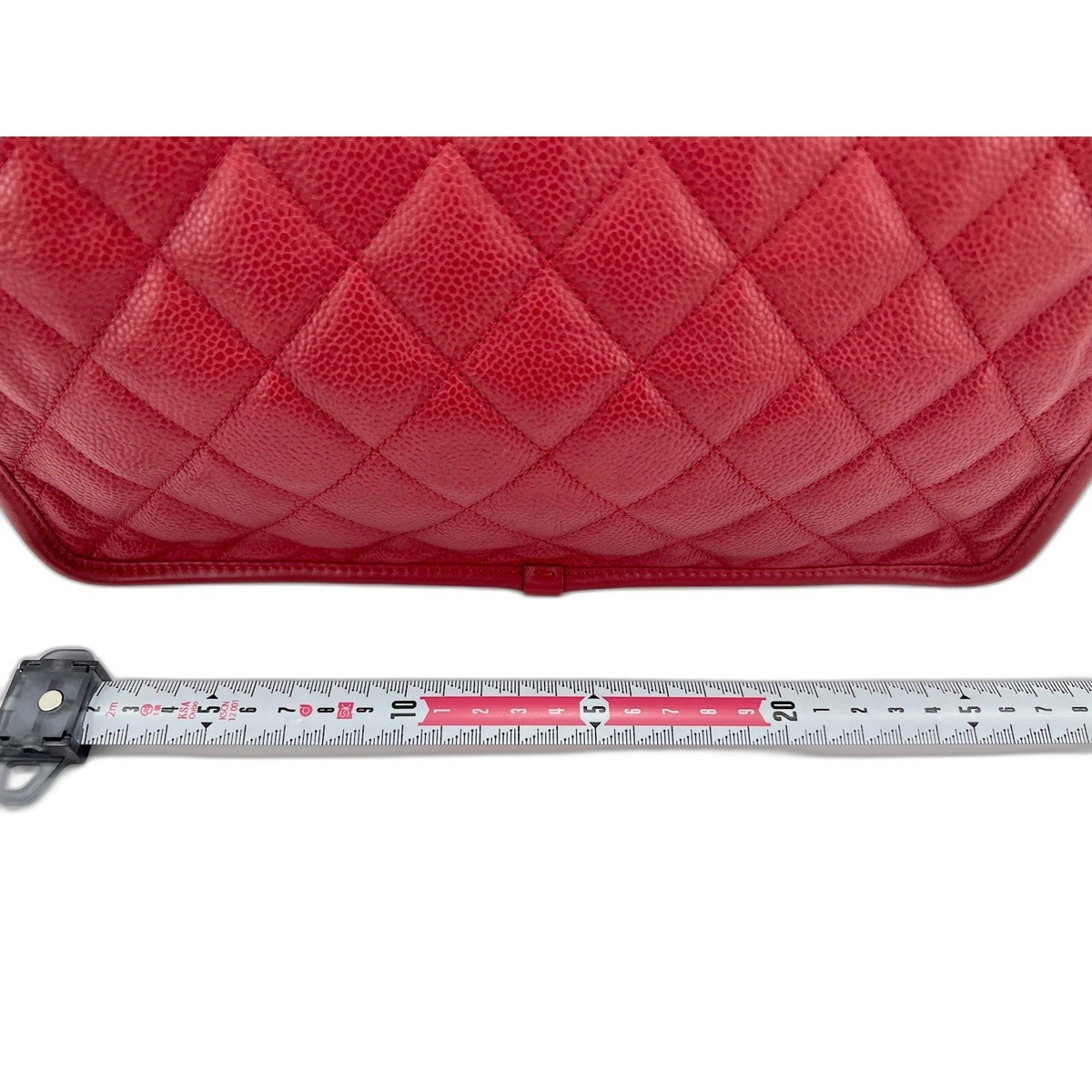 Chanel Red Color Shoulder Bag (Pre-Owned)