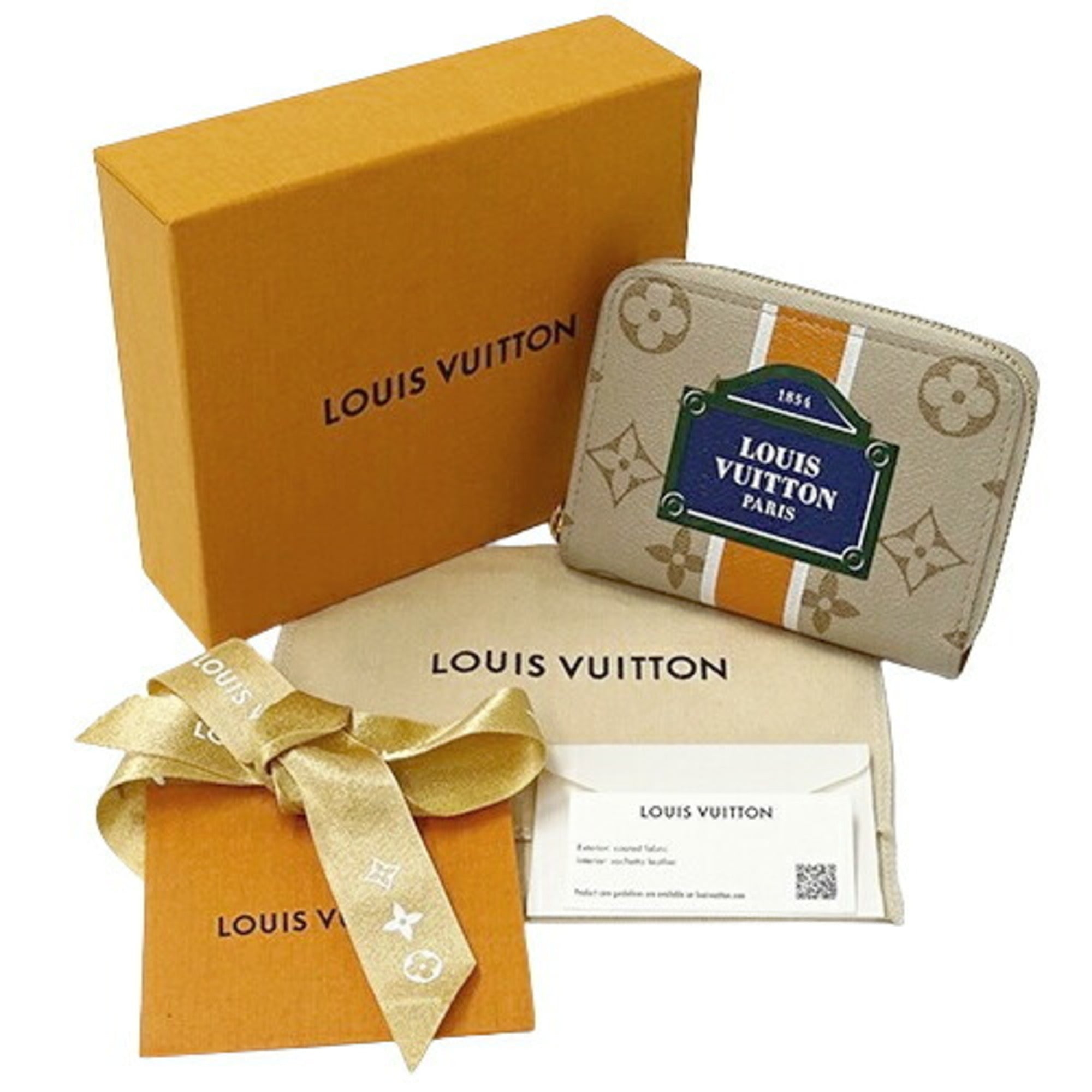 Louis Vuitton Amethyst Beige Monogram Canvas Coin Purse/Coin Case (Pre-Owned)