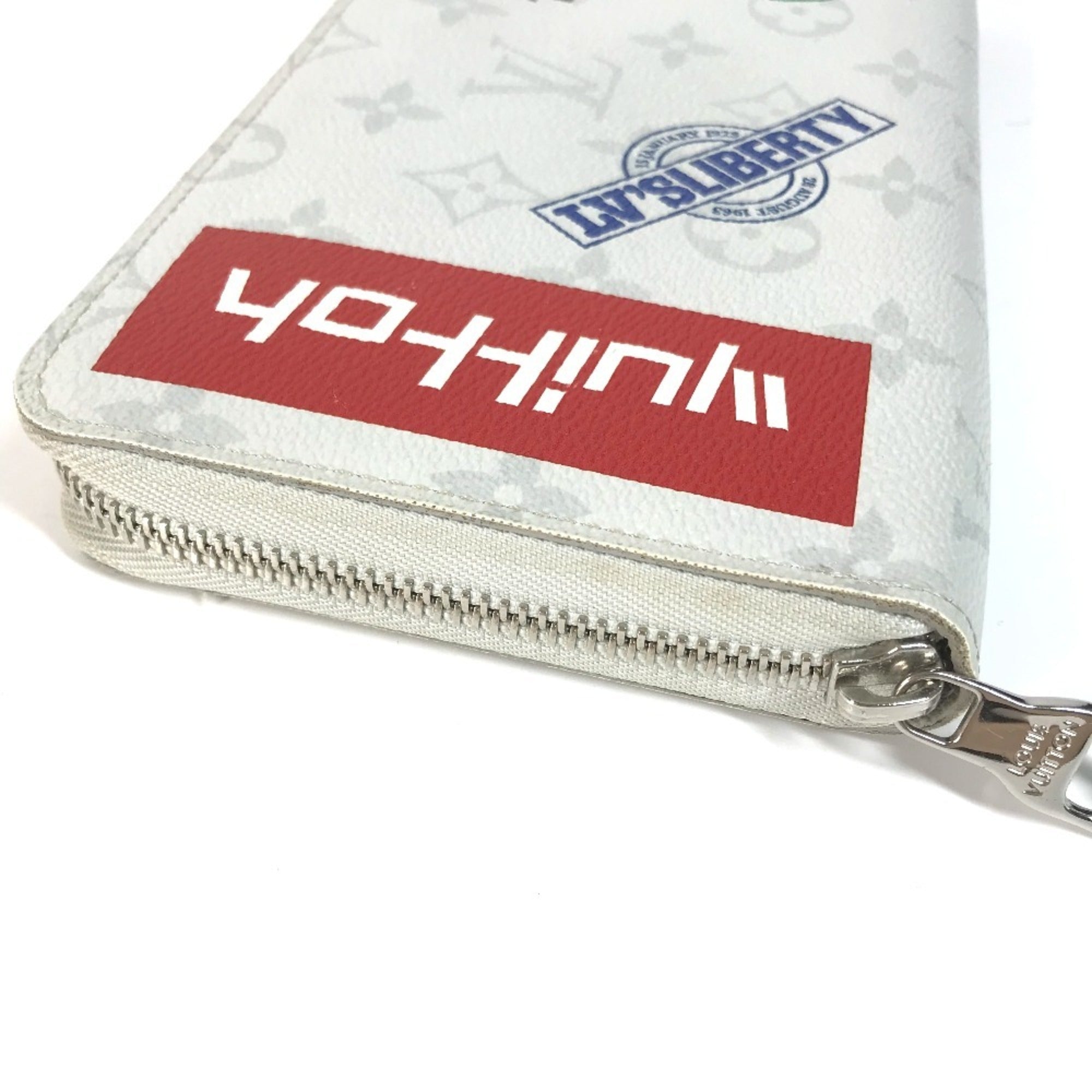 Louis Vuitton Monogram Monogram White Monogram Long Wallet (Bi-Fold) (Pre-Owned)