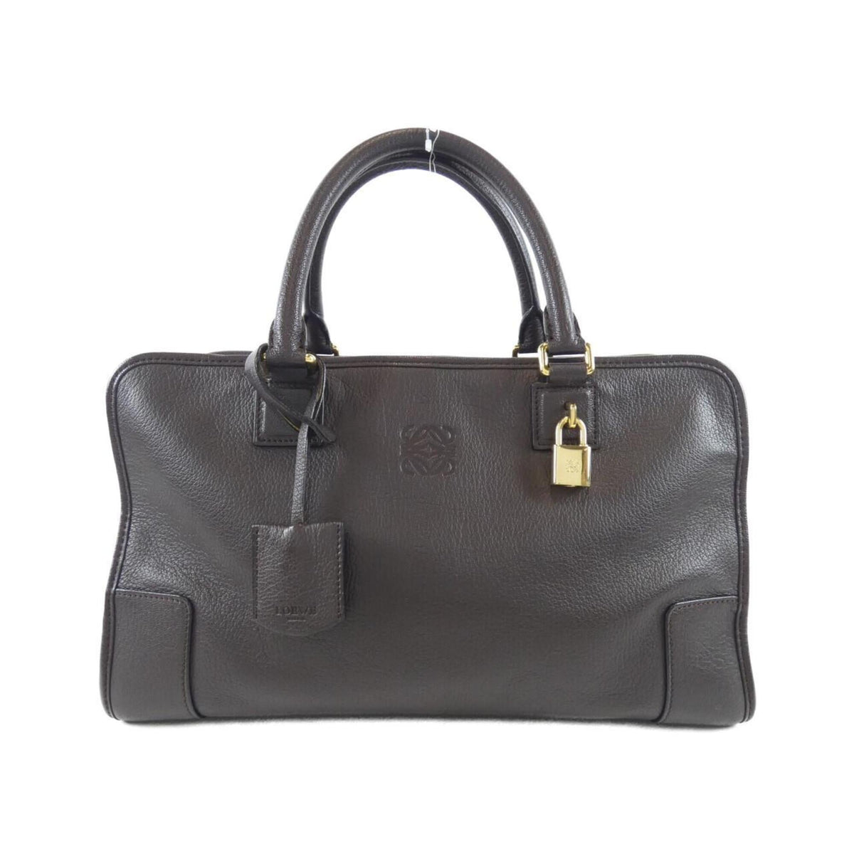 Loewe Brown Chocolate Leather Handbag (Pre-Owned)