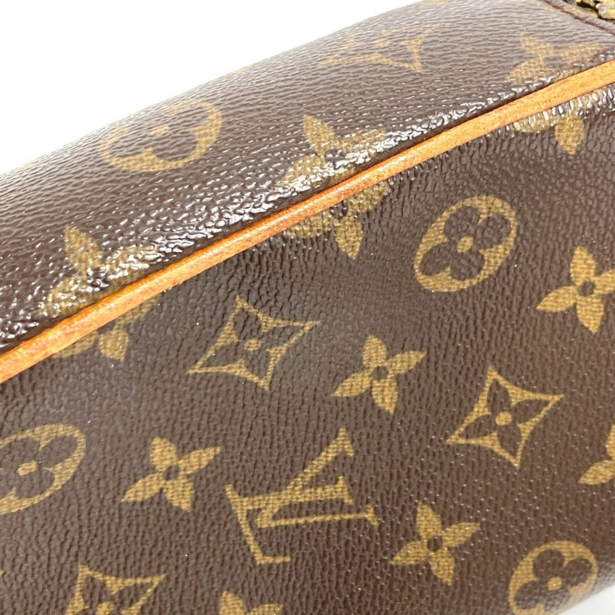 Louis Vuitton Brown Monogram Monogram Pochette Shoulder Bag Sling Bag (Pre-Owned)