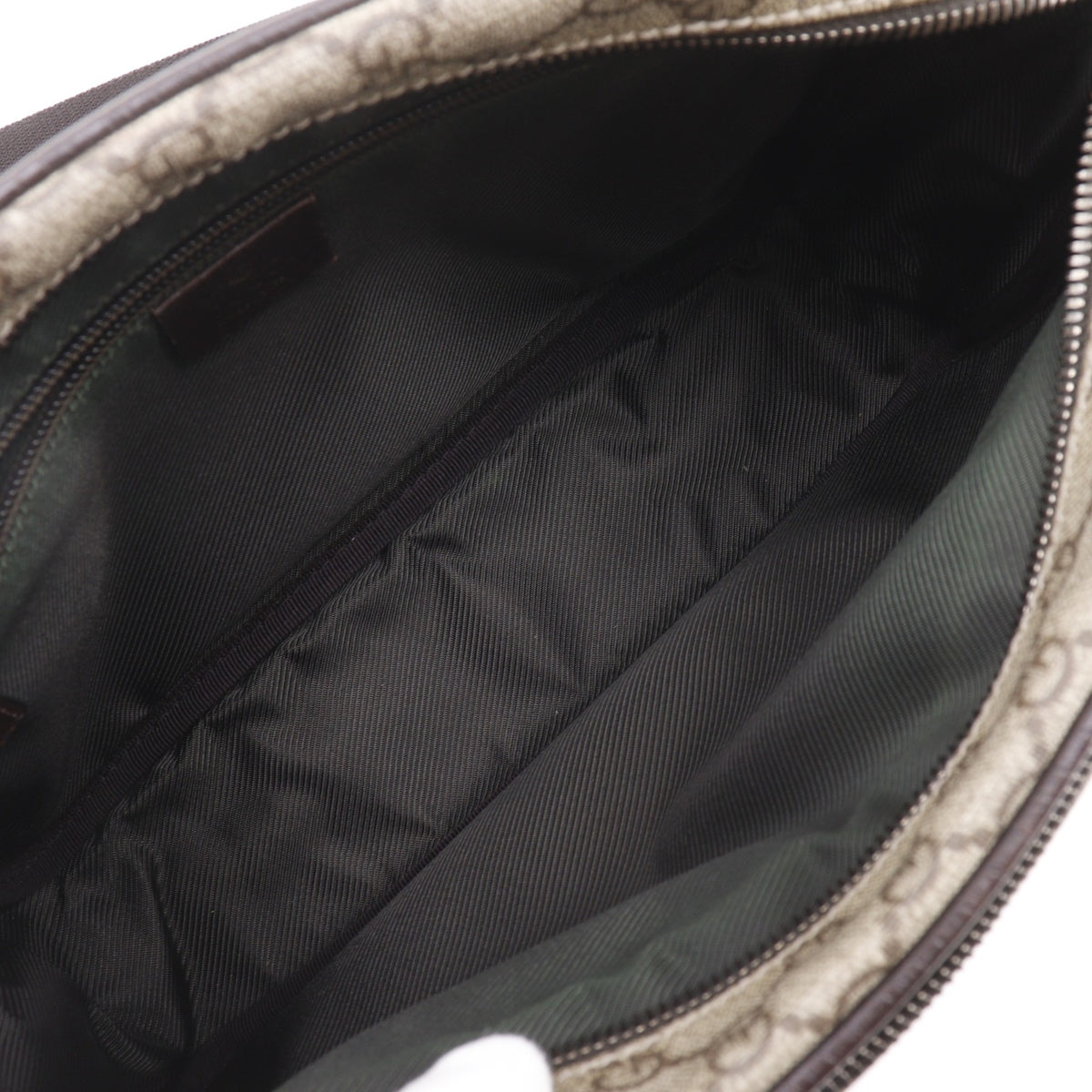 Gucci Brown Gg Supreme Shoulder Bag (Pre-Owned)
