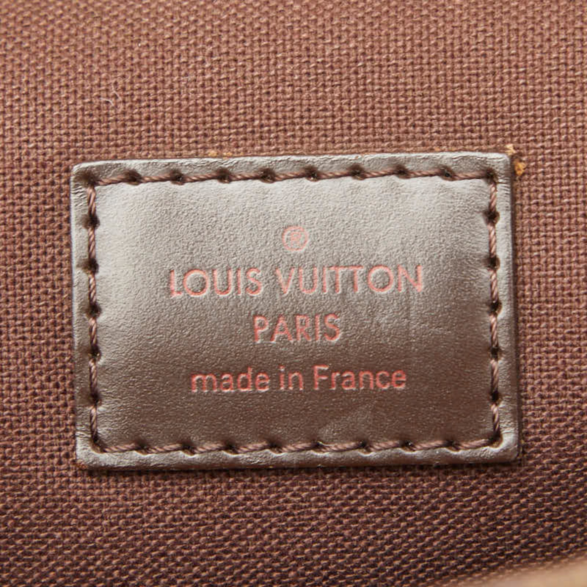 Louis Vuitton Brown Pvc Leather Shoulder Bag (Pre-Owned)