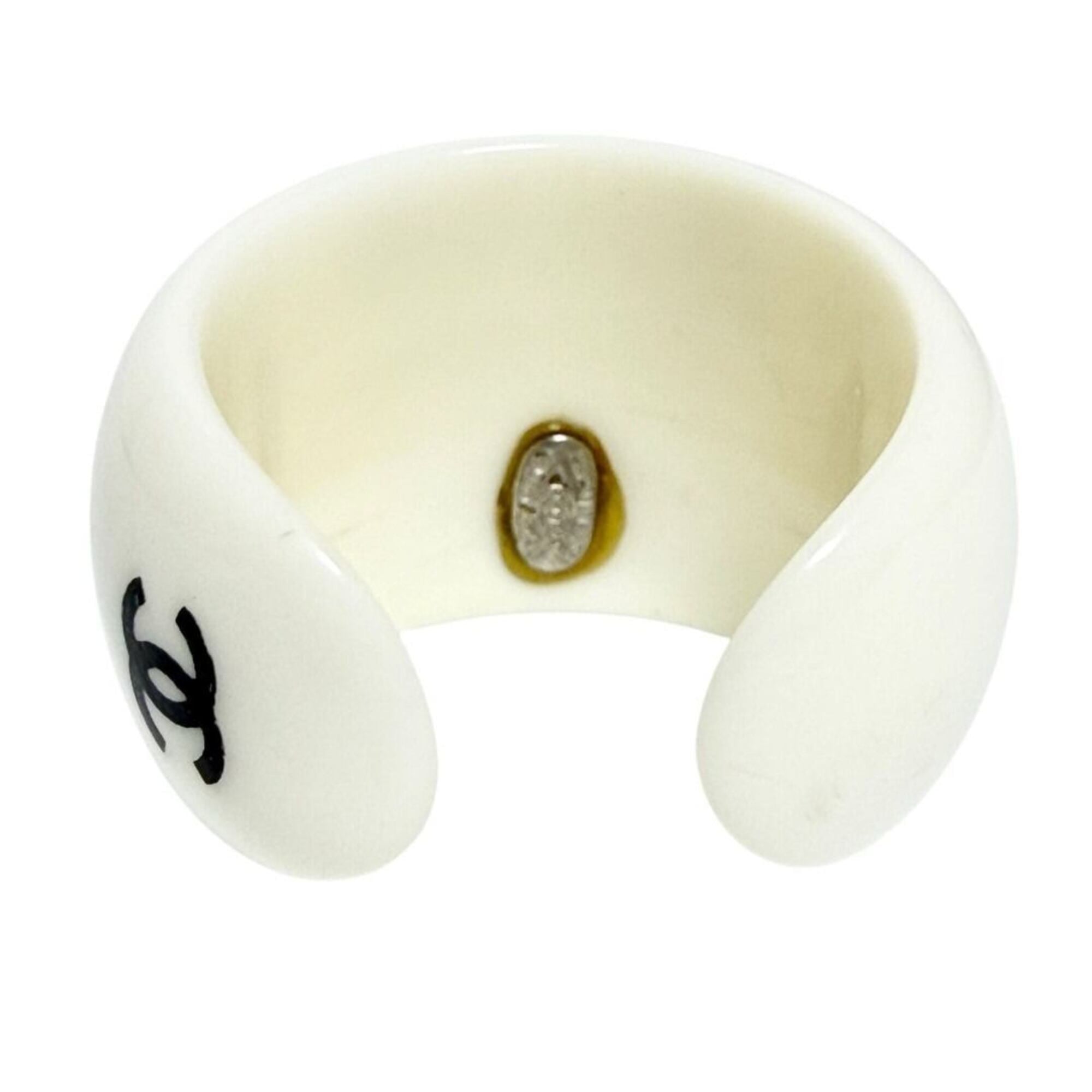 Chanel Plastic Band Ring (Pre-Owned)