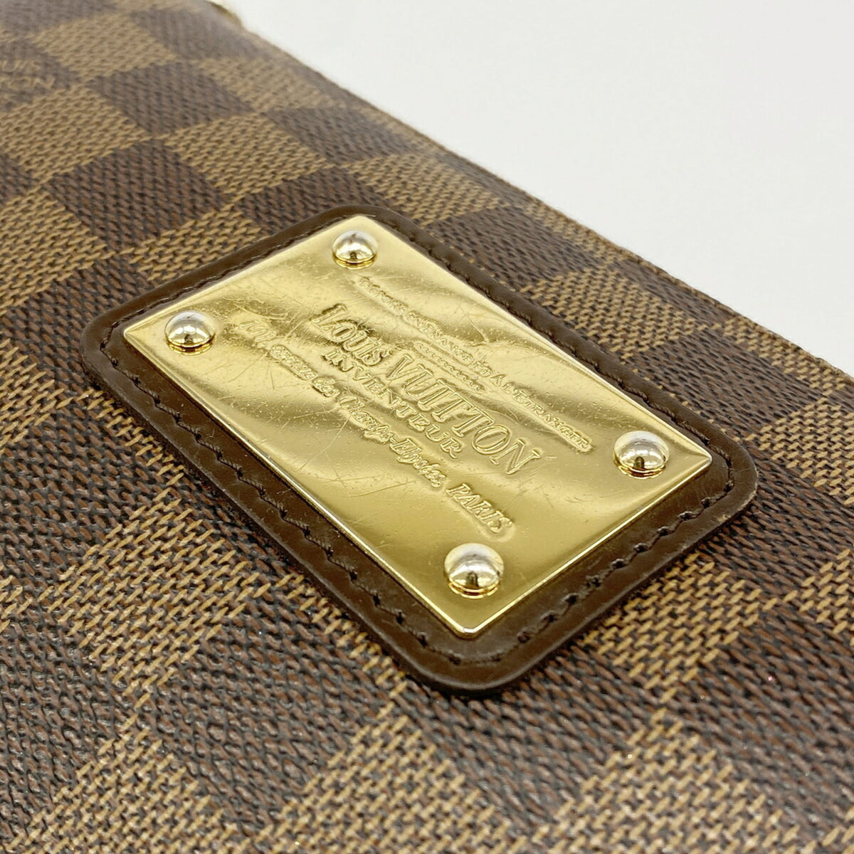 Louis Vuitton Ebene Handbag (Pre-Owned)