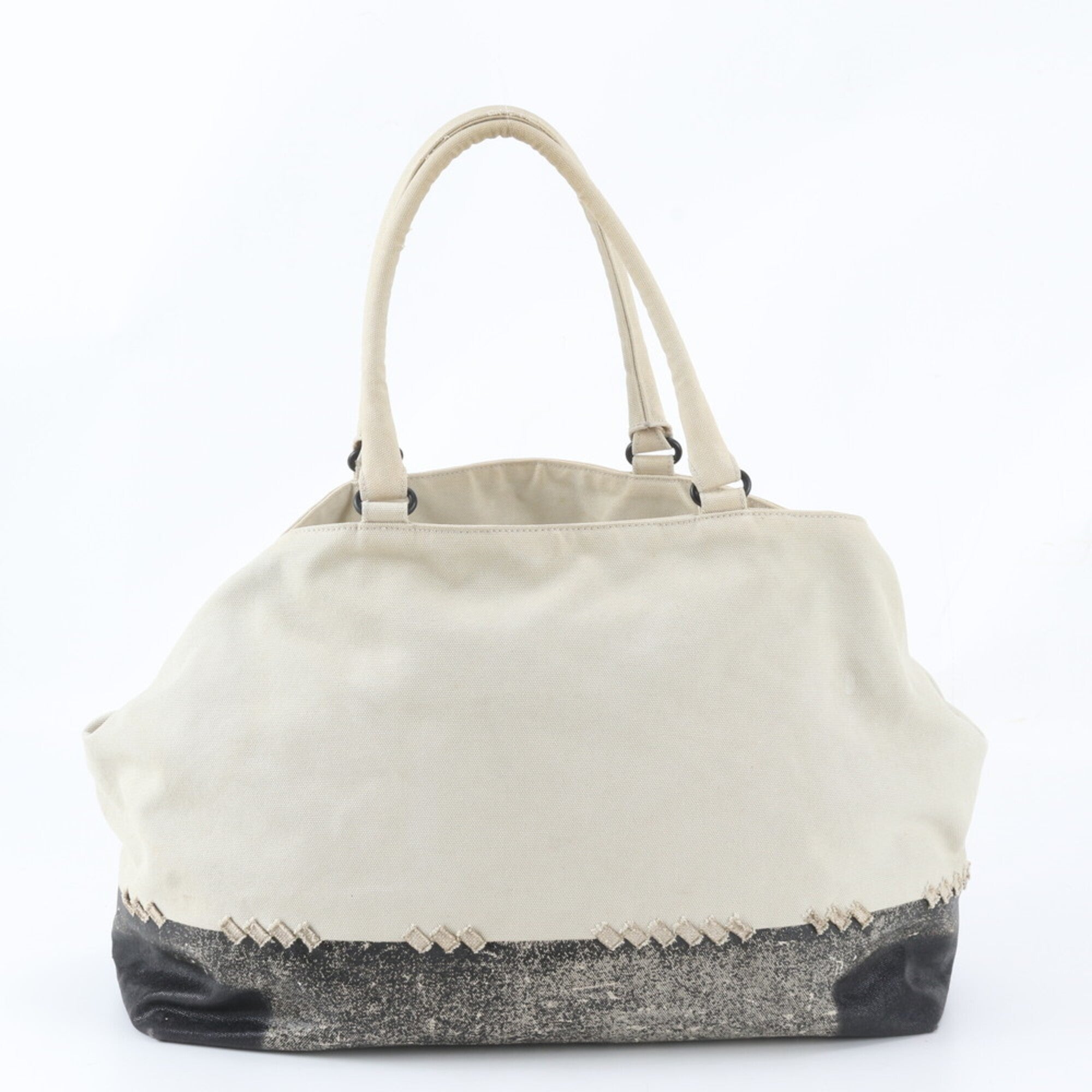 Bottega Veneta Beige Shoulder Bag Tote Bag (Pre-Owned)