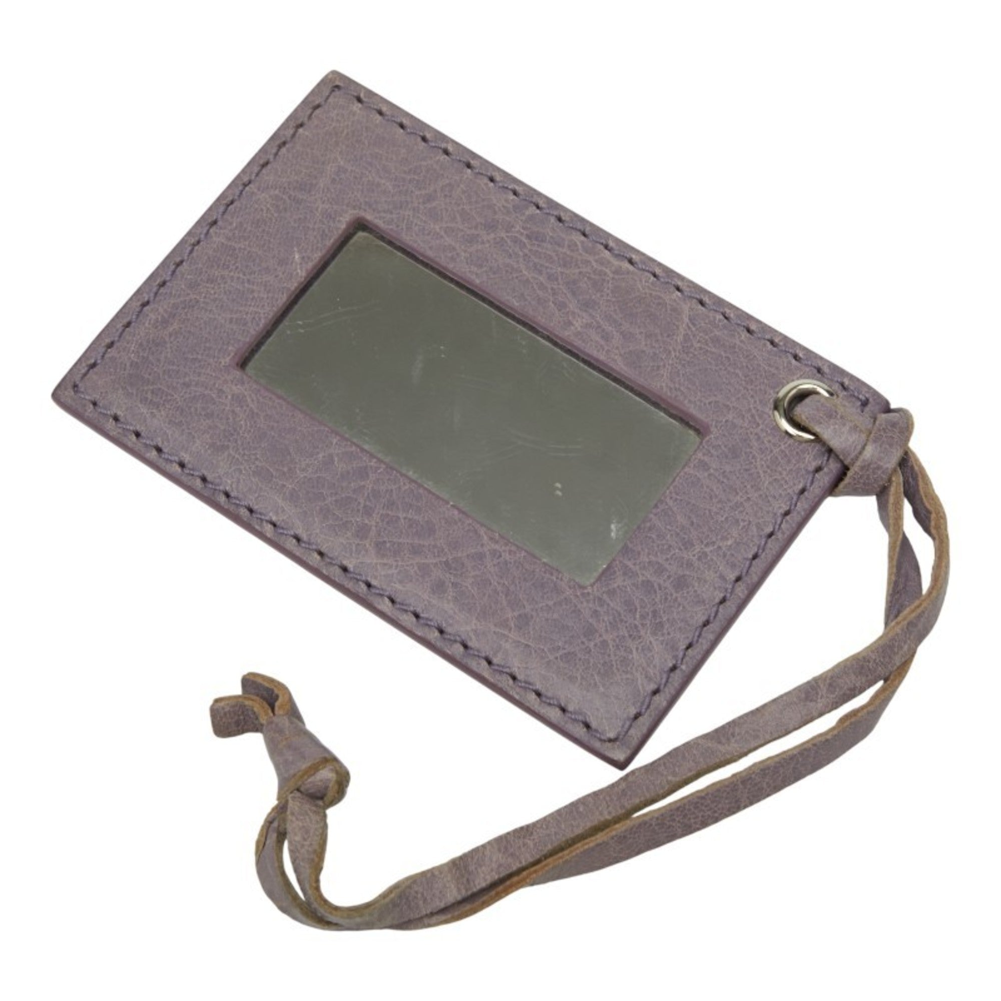 Balenciaga Purple Leather Shoulder Bag (Pre-Owned)