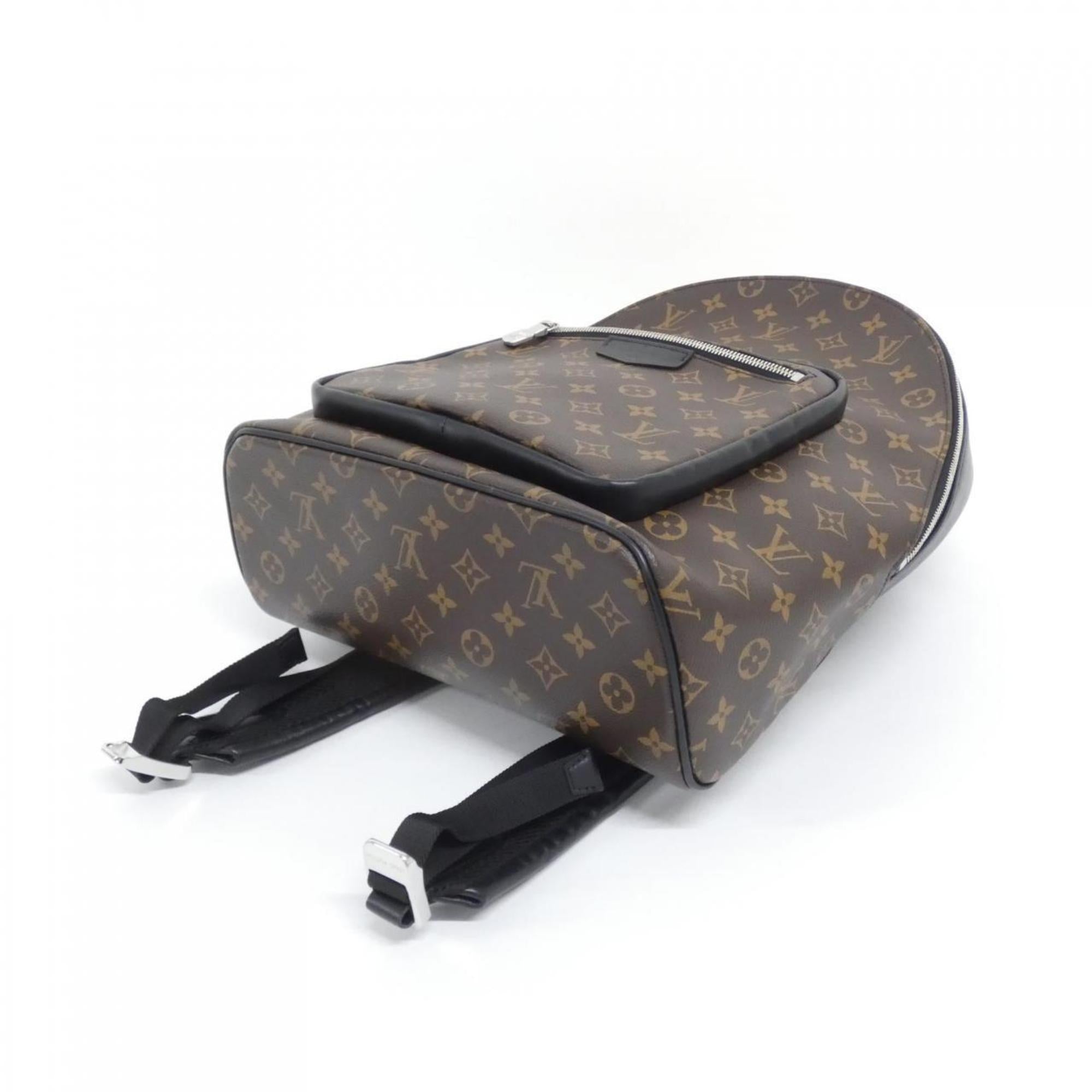 Louis Vuitton Marron Coated Canvas Backpack (Pre-Owned)