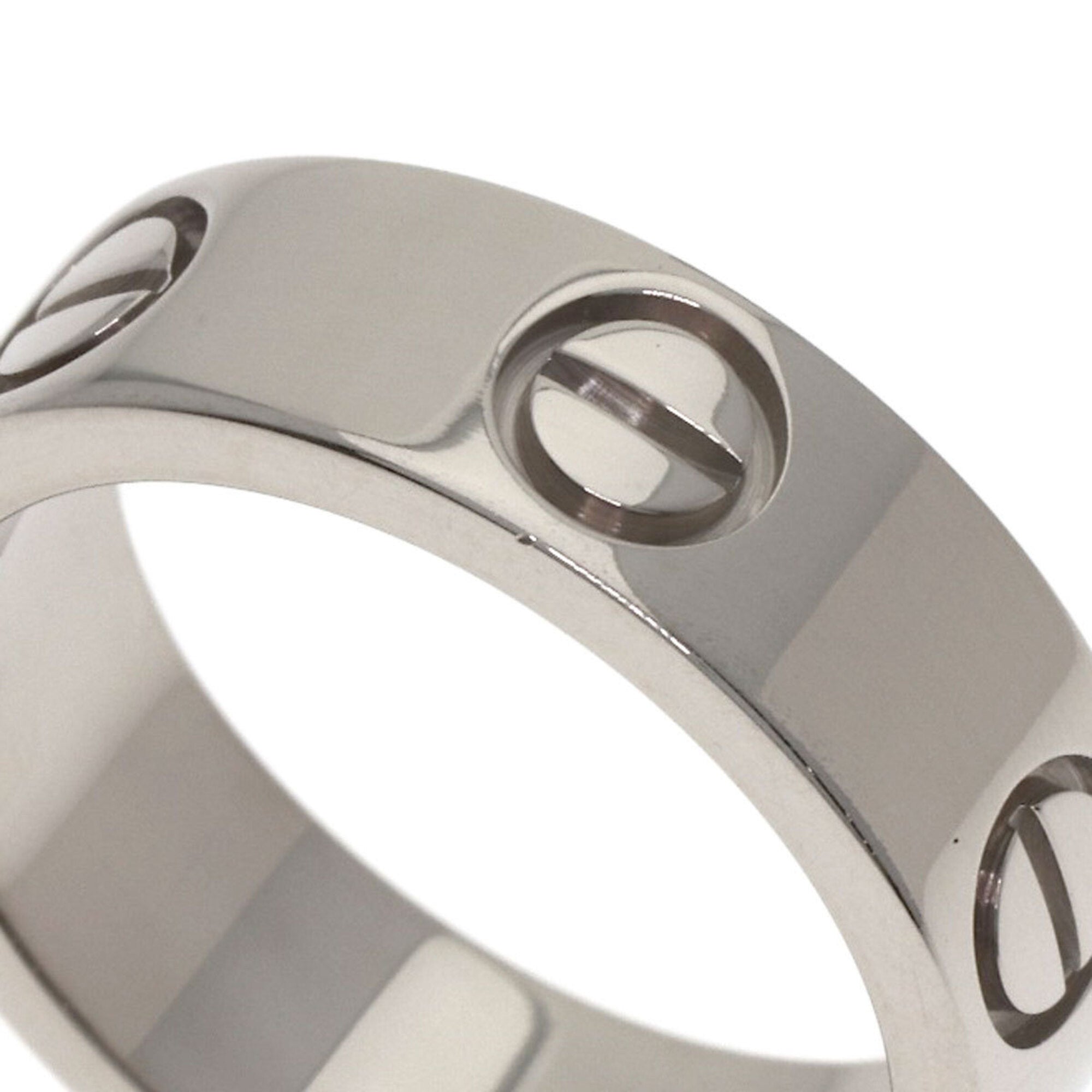Cartier Love White Gold (18K) Band Ring (Pre-Owned)