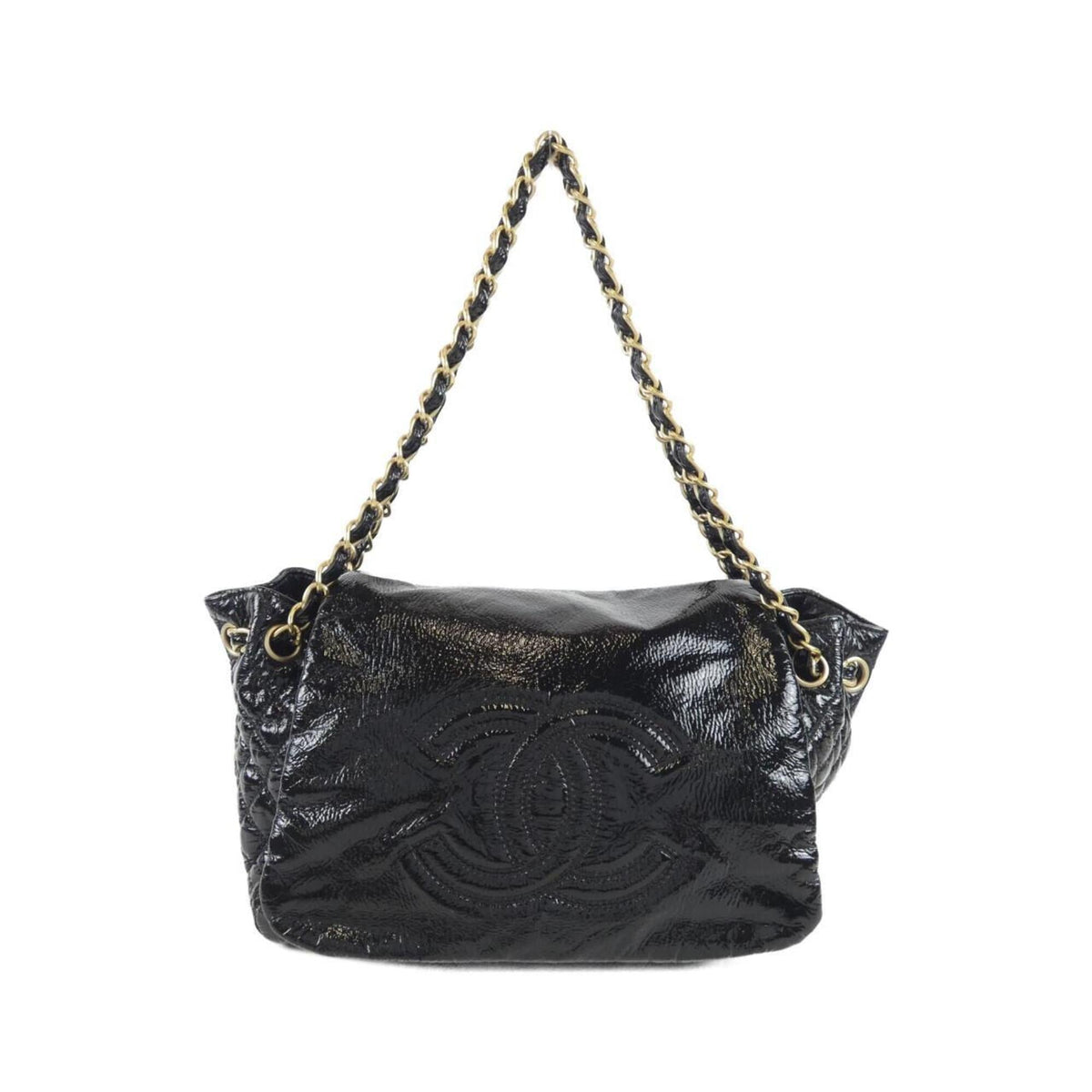 Chanel Black Pvc Shoulder Bag (Pre-Owned)