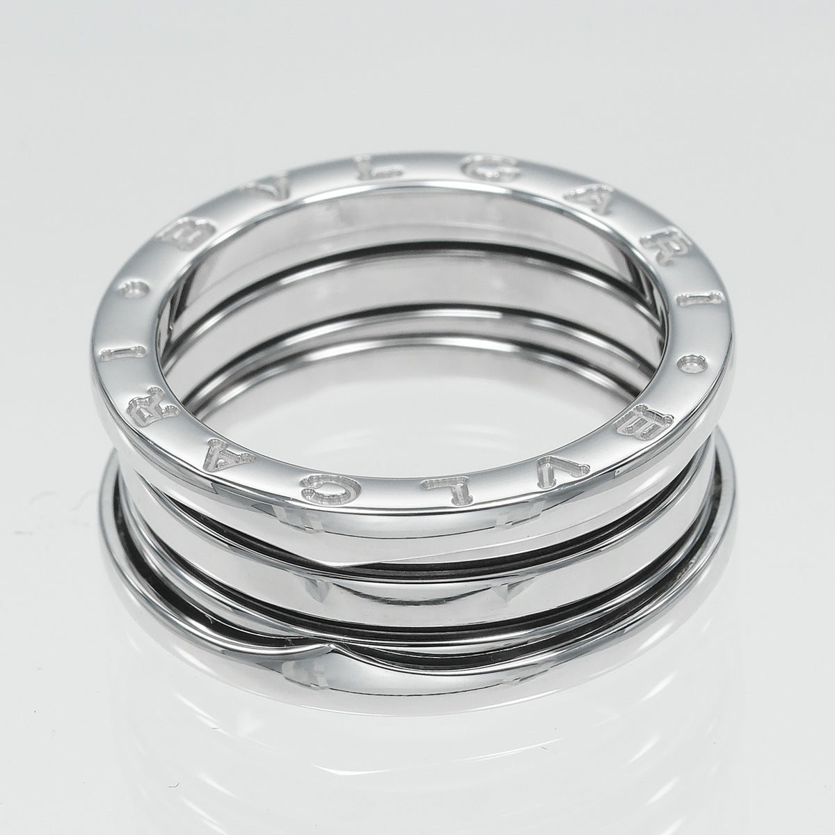 Bvlgari White Gold (18K) Band Ring (Pre-Owned)