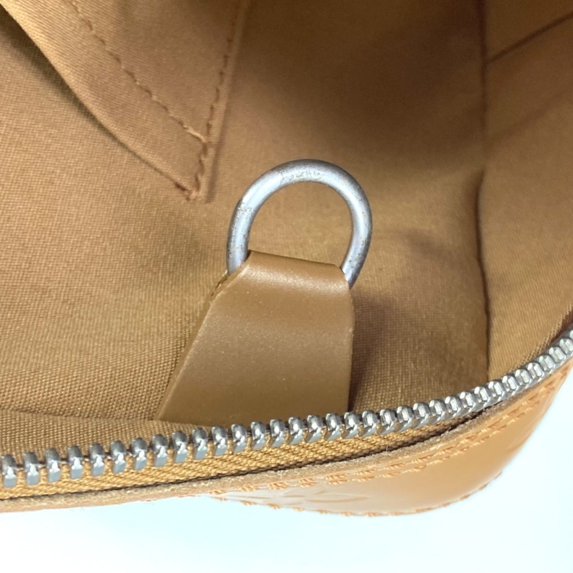 Louis Vuitton Ambre Beige Monogram Mat Leather Handbag Tote Bag (Pre-Owned)
