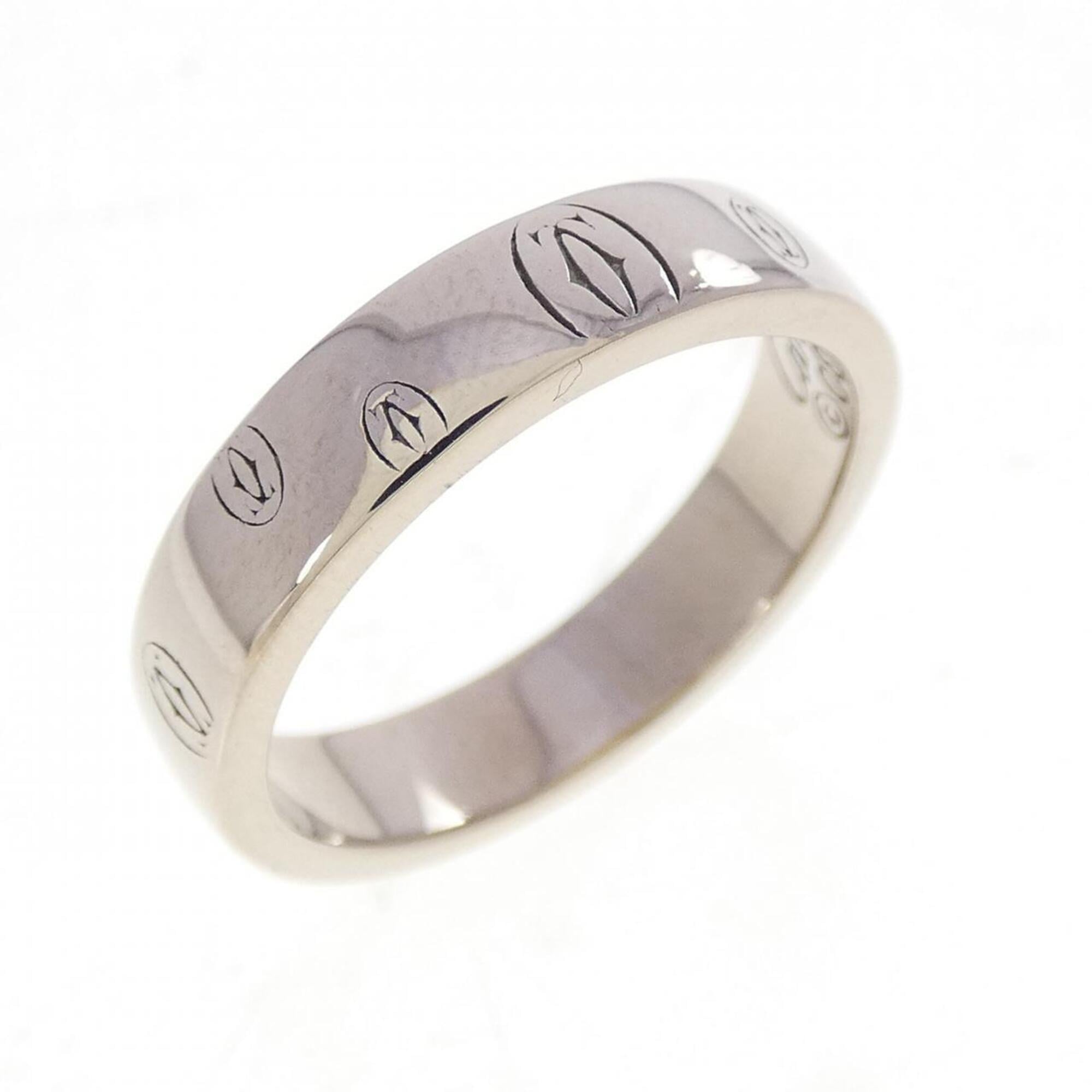 Cartier Happy Birthday White Gold (18K) Band Ring (Pre-Owned)