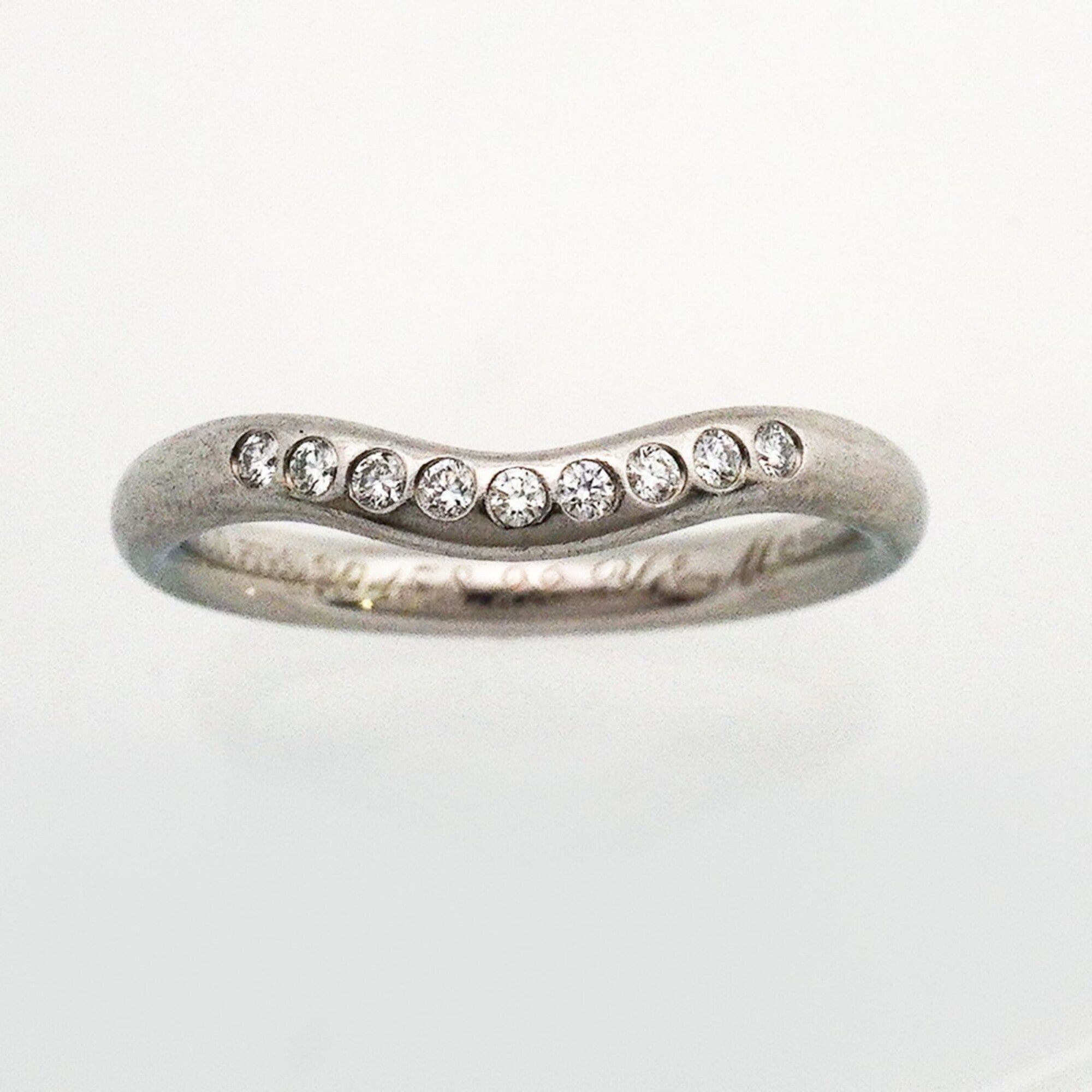 Tiffany Platinum 950 Band Ring (Pre-Owned)