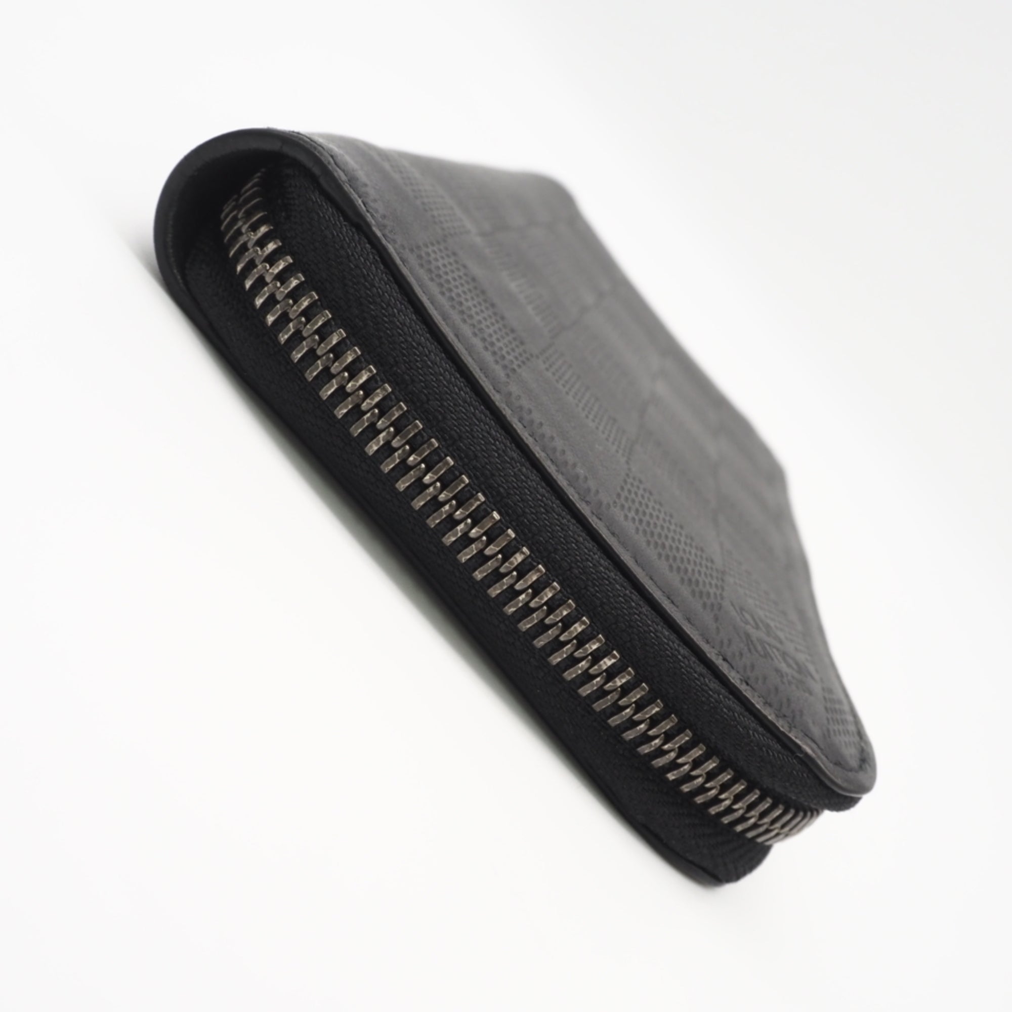 Louis Vuitton Black Damier Canvas Infini Onyx Damier Infini Long Wallet (Bi-Fold) (Pre-Owned)