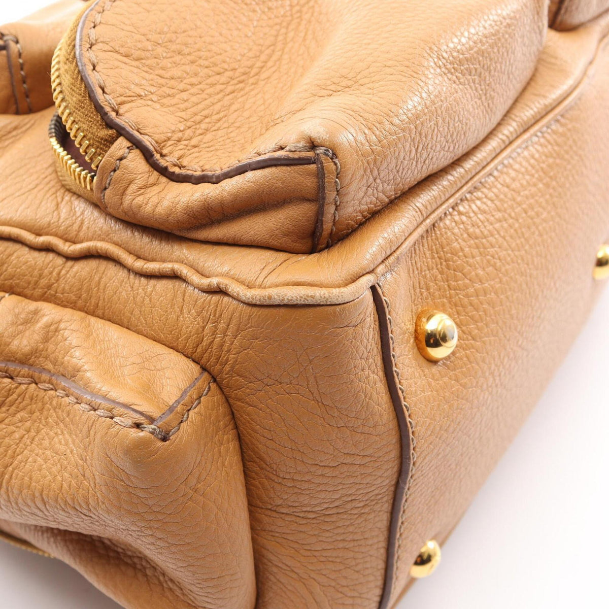 Tod's Brown Leather Handbag (Pre-Owned)