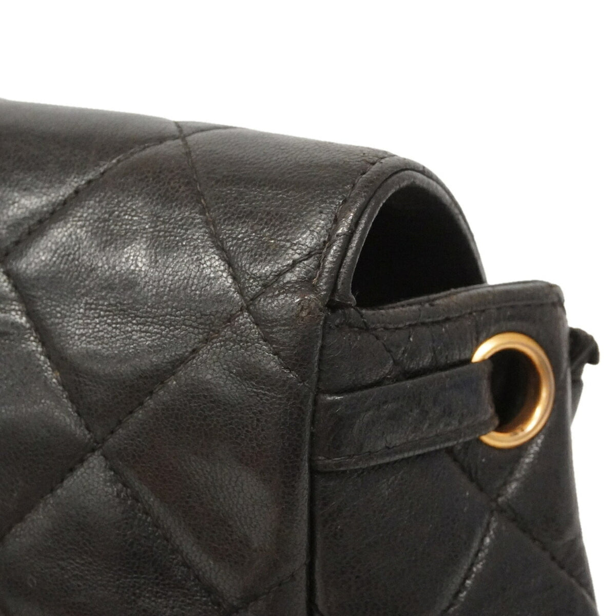 Chanel Black Leather Backpack (Pre-Owned)