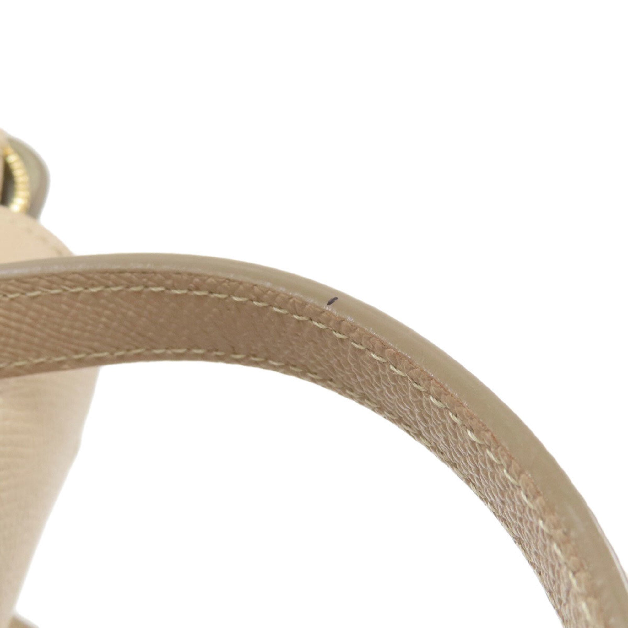 Celine Beige Leather Handbag (Pre-Owned)