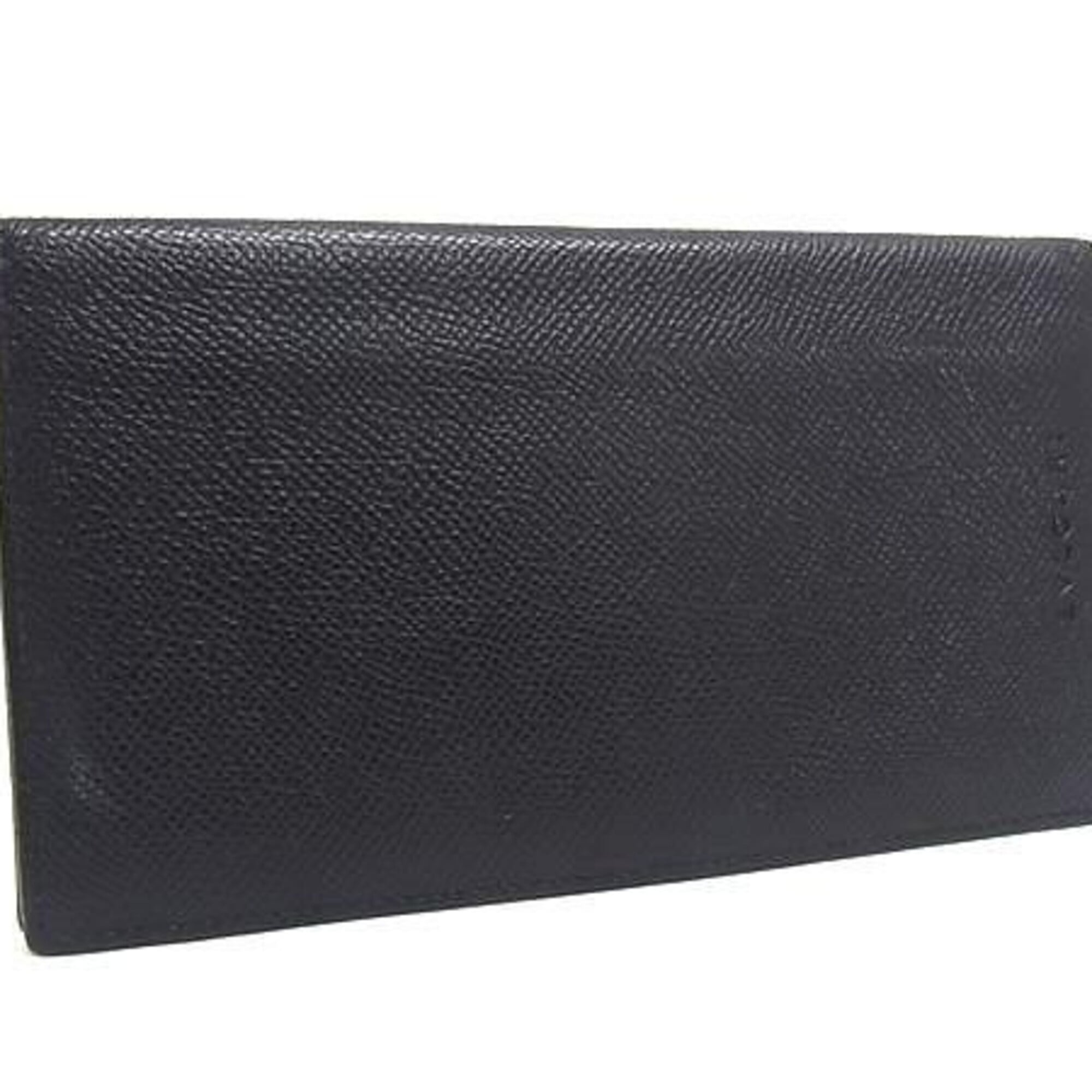 Bvlgari Black Long Wallet (Bi-Fold) (Pre-Owned)